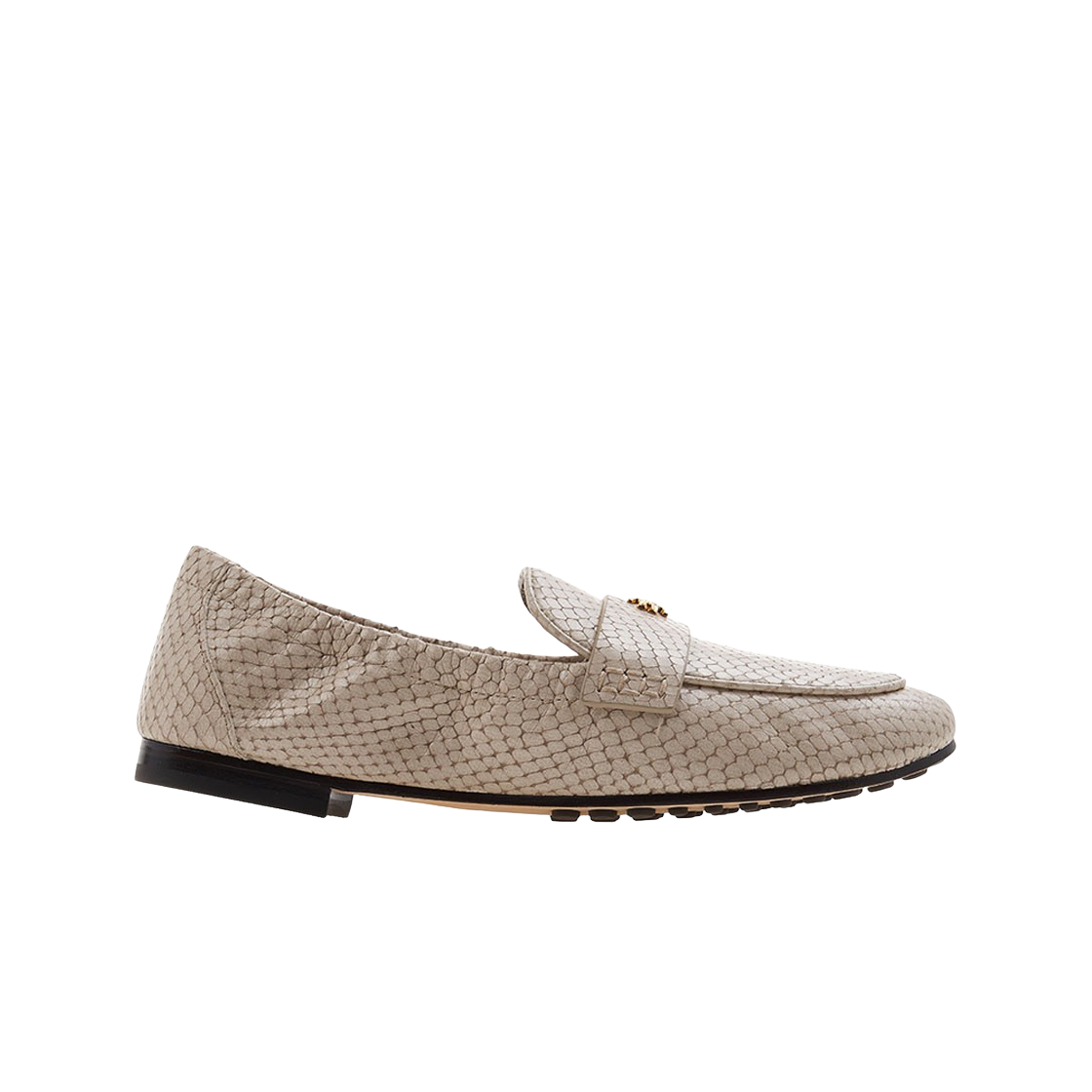 150207-250 (W) Tory Burch Ballet Loafer Taupe Snake