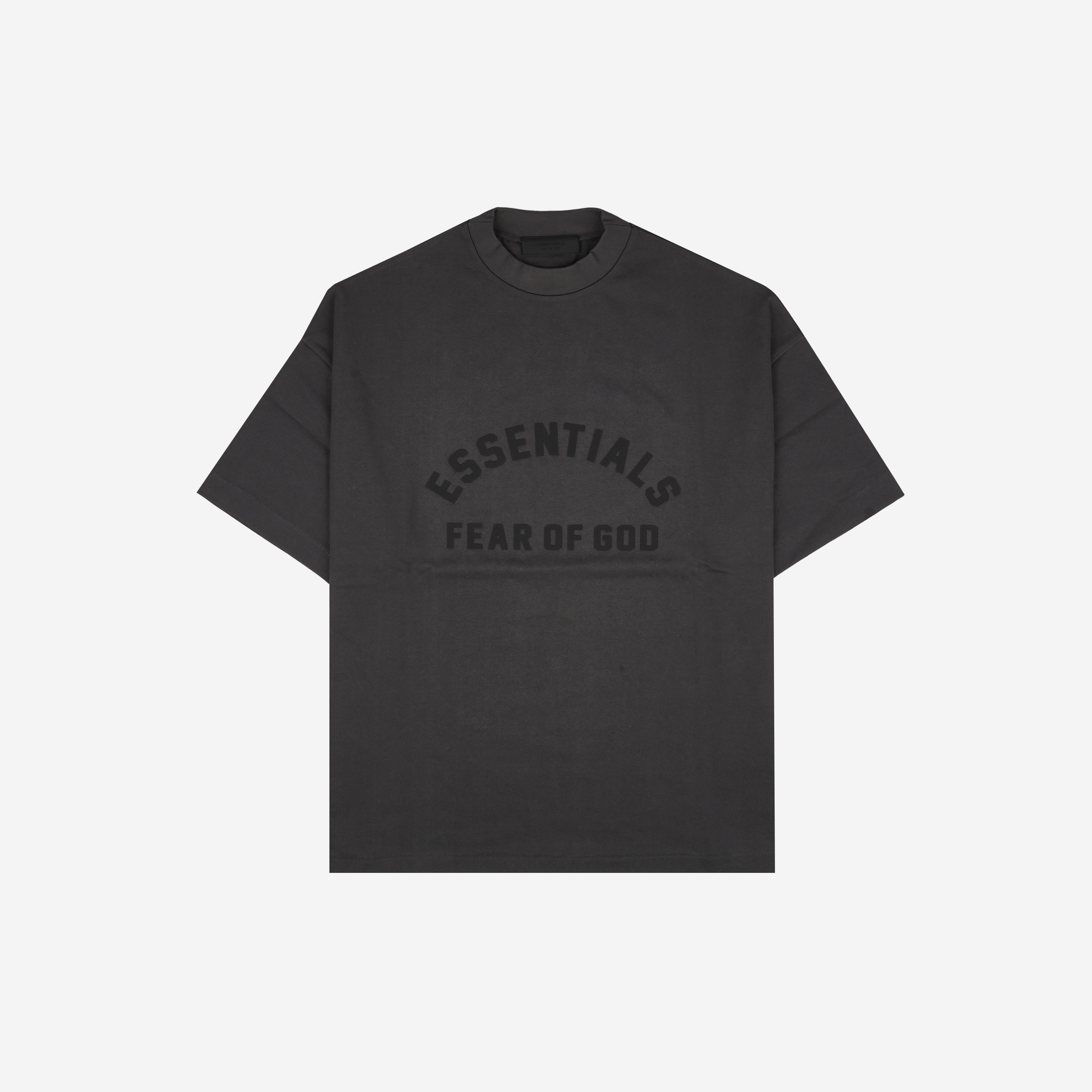 에센셜 헤비 저지 크루넥 티셔츠 잉크 - 24SS | Essentials | KREAM