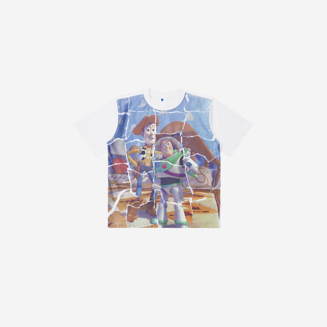 (Kids) Ader Error x Disney Woody & Buzz T-Shirt 02 Off White 상세 이미지 1