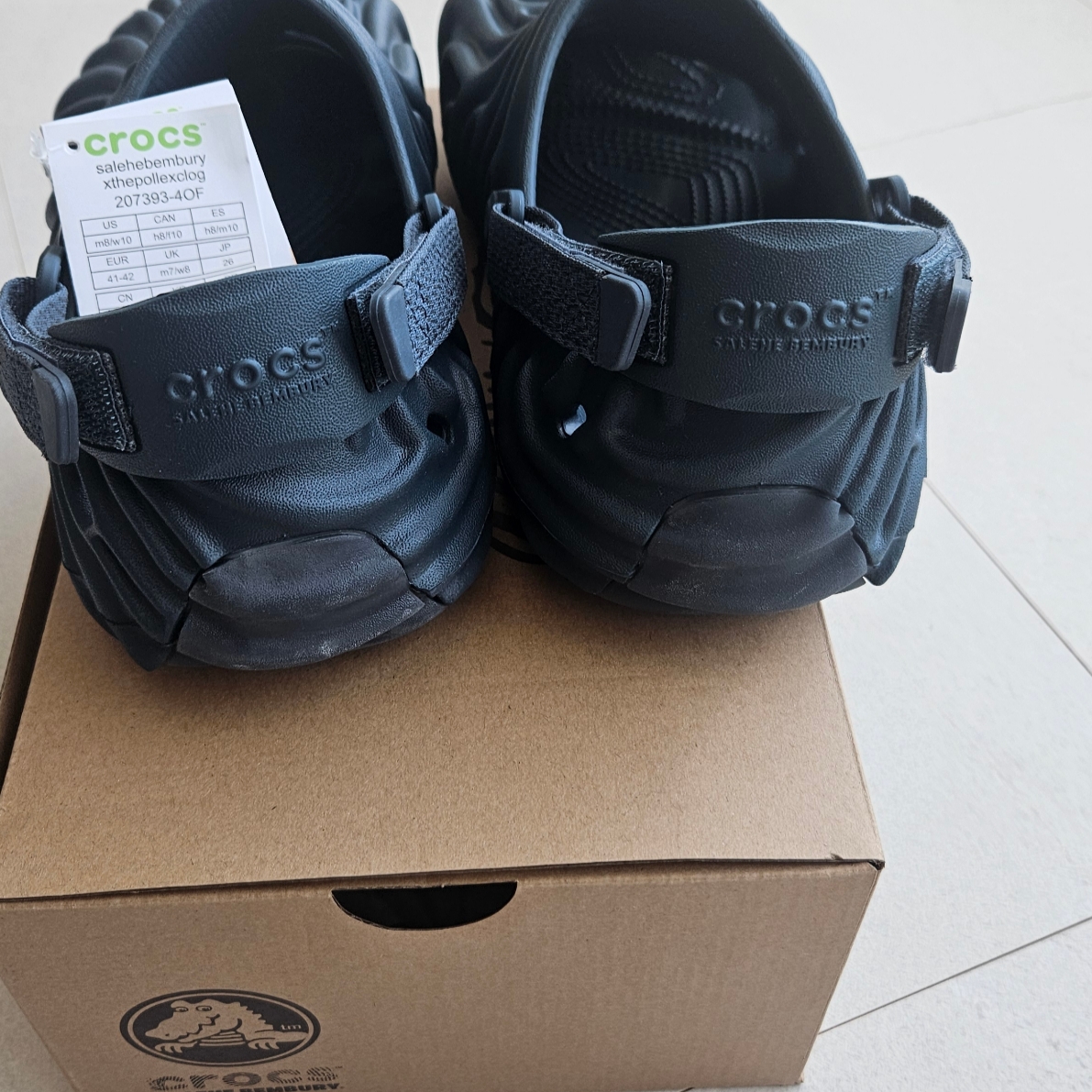 Crocs x Salehe Bembury Pollex Clog Como 착용 스타일 - 2