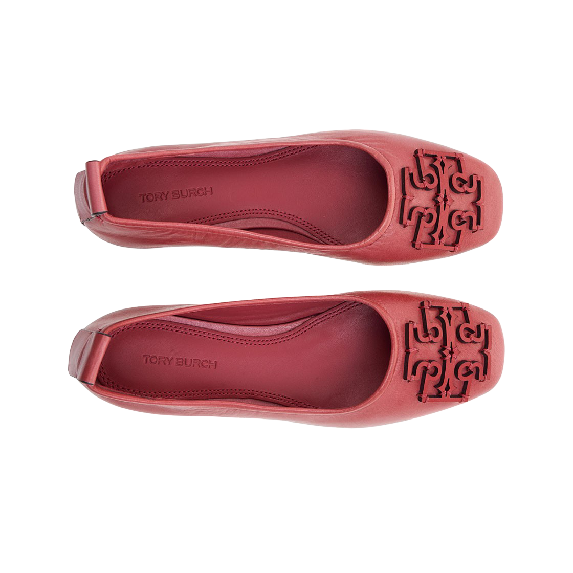 (W) 토리버치 이네스 발레 네바다 보르도((W) Tory Burch Ines Ballet Nevada Bordeaux) - 2
