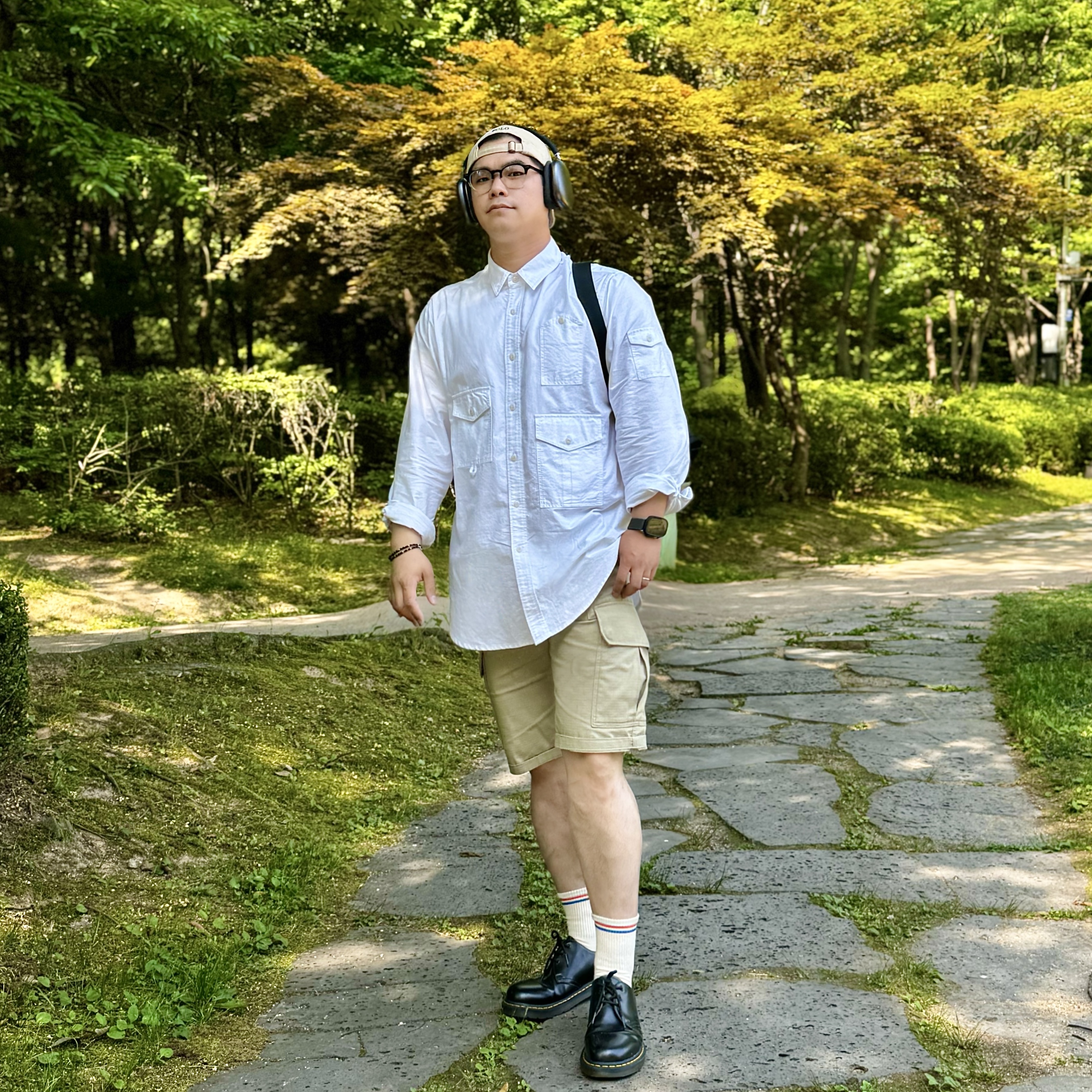 [30%적립] 폴로 랄프 로렌 코튼 치노 볼캡 베이지, 애플 에어팟 맥스 라이트닝 스페이스 그레이 (국내 정식 발매 제품) 착용 스타일 - 2