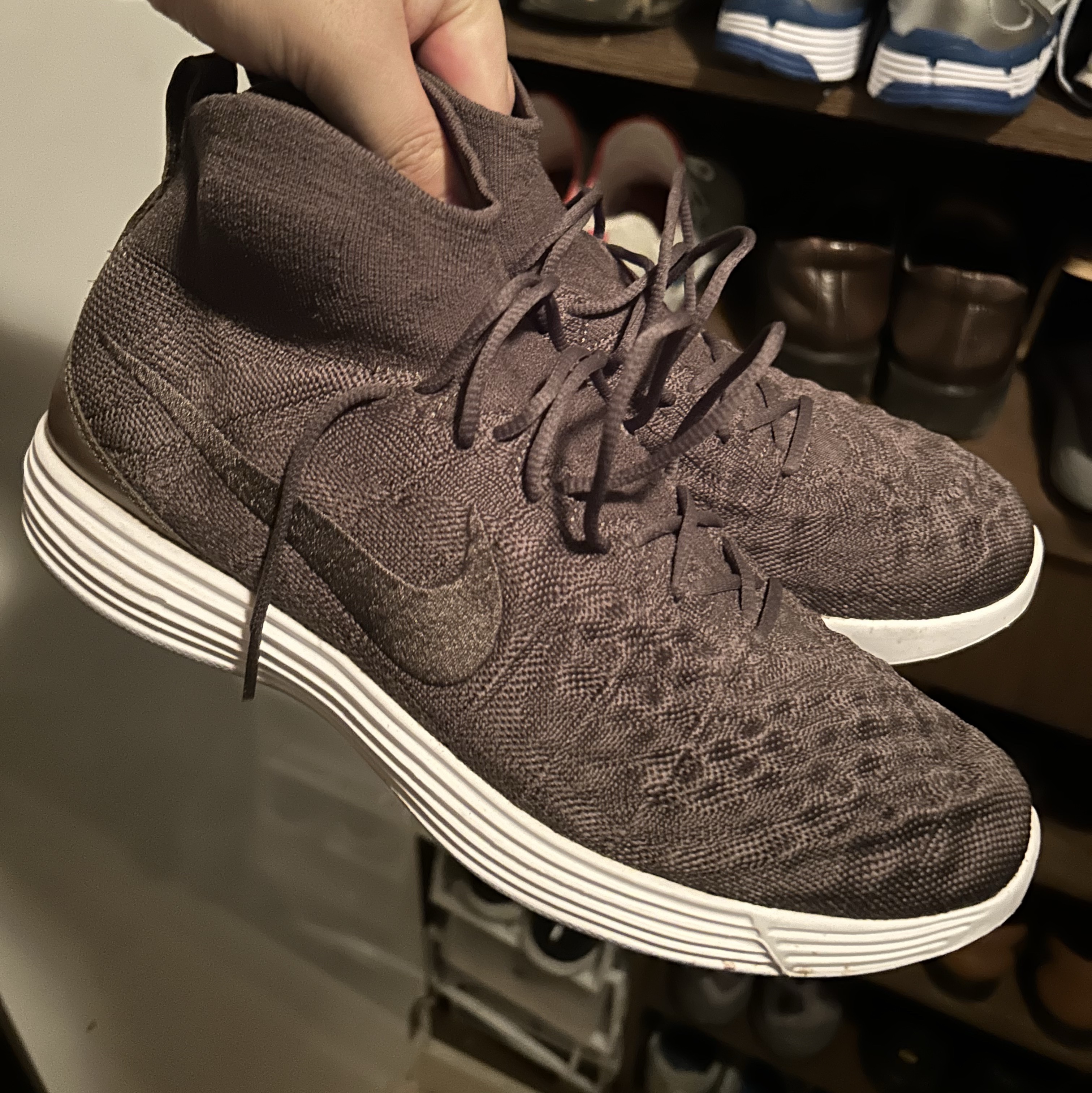 Nike Lunar Magista 2 Flyknit College Navy 착용 스타일