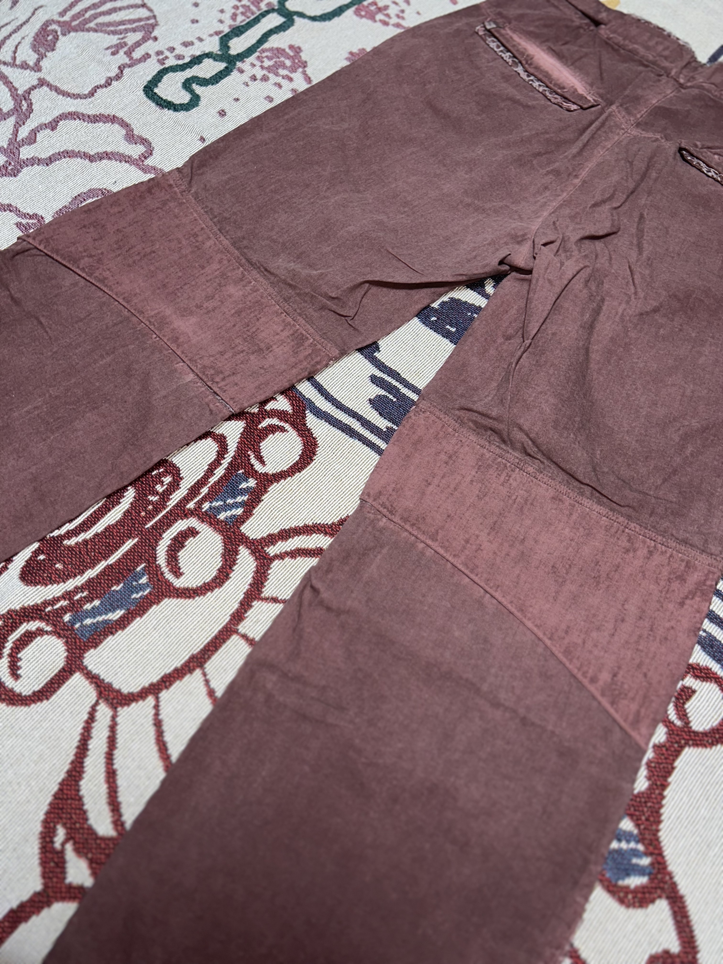 Xlim Ep.3 01 Trouser Burgundy 착용 스타일 - 8