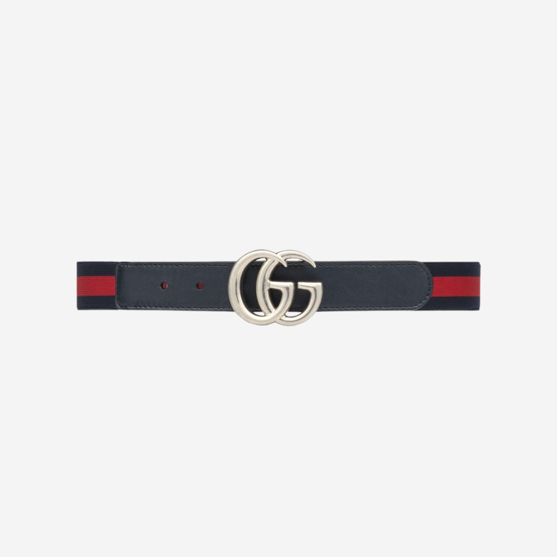 (Kids) Gucci Elastic Web Belt Blue Red 상세 이미지 1