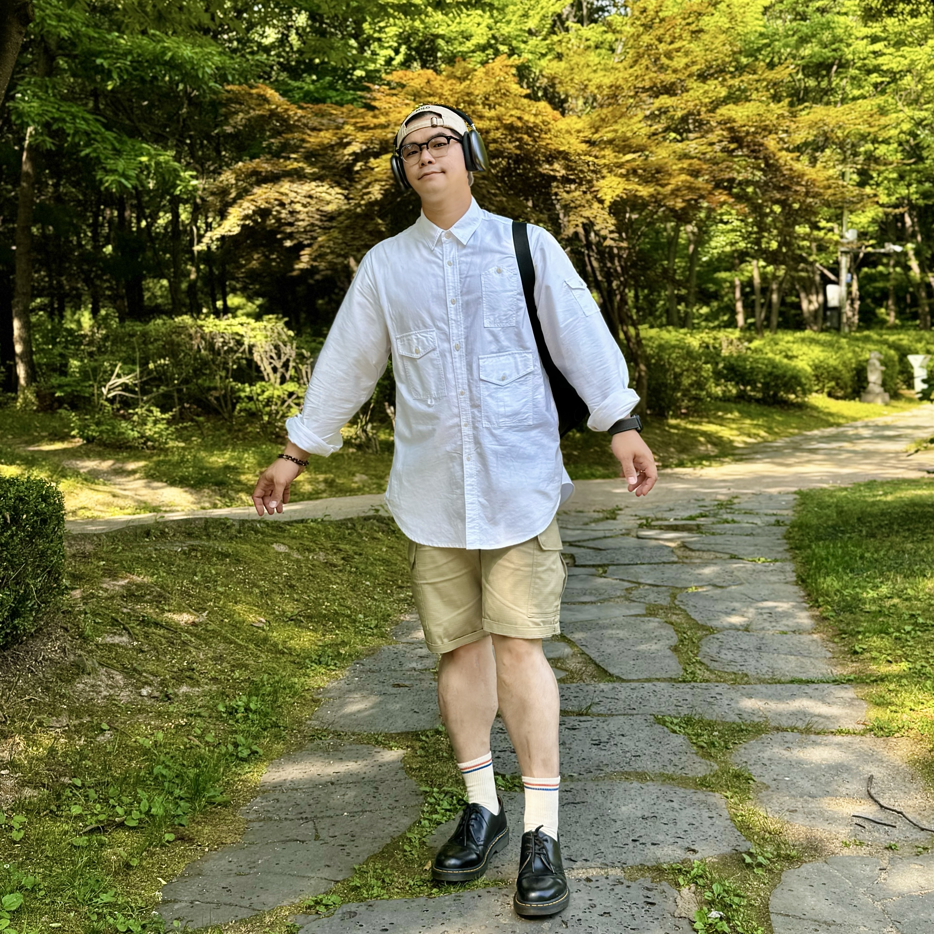 [30%적립] 폴로 랄프 로렌 코튼 치노 볼캡 베이지, 애플 에어팟 맥스 라이트닝 스페이스 그레이 (국내 정식 발매 제품) 착용 스타일 - 1