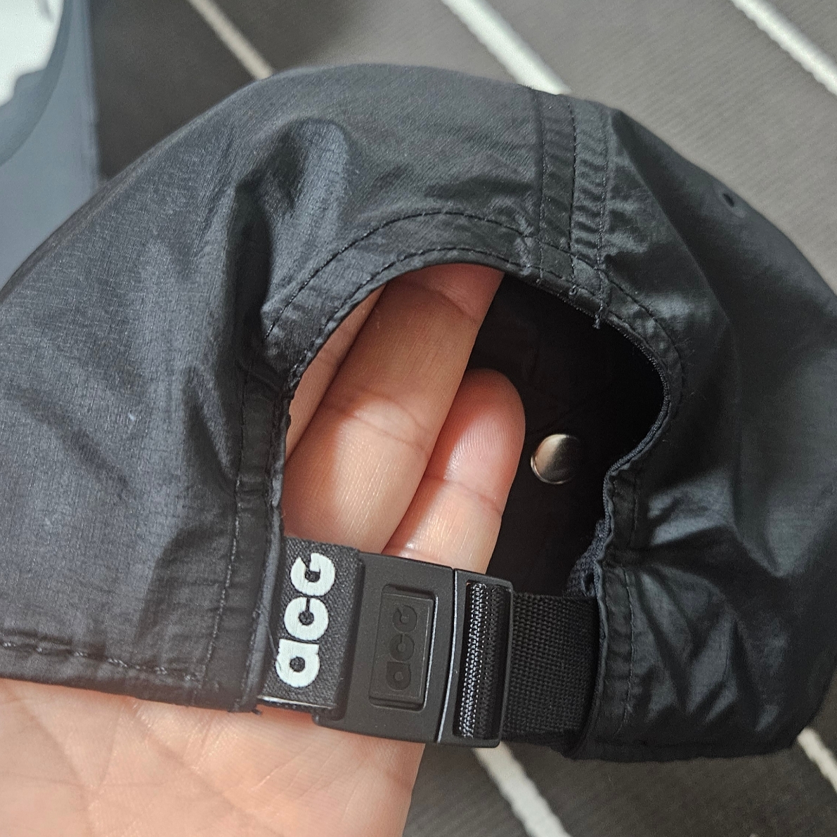 Nike ACG Trail Cap Black 착용 스타일