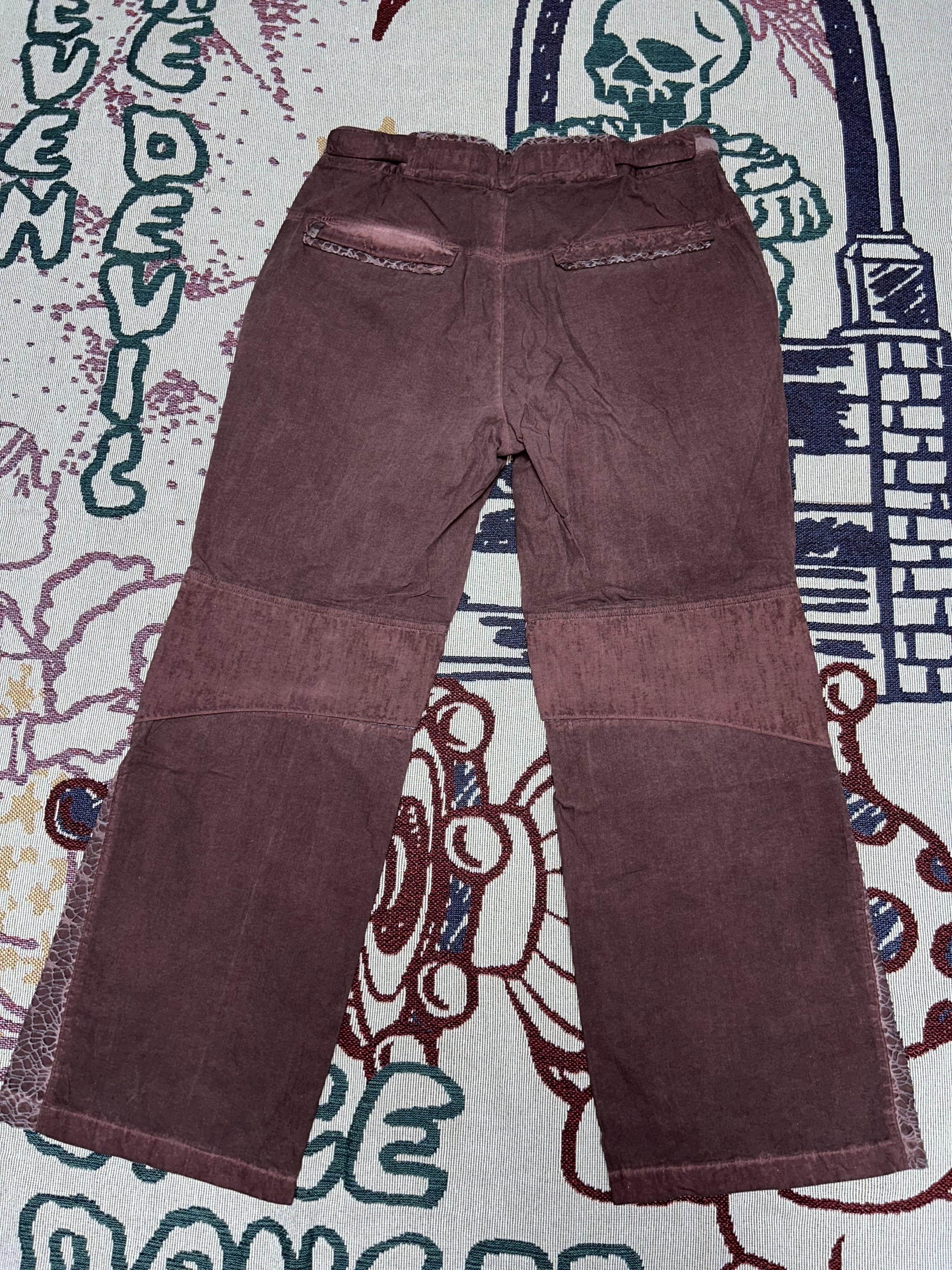 Xlim Ep.3 01 Trouser Burgundy 착용 스타일 - 5