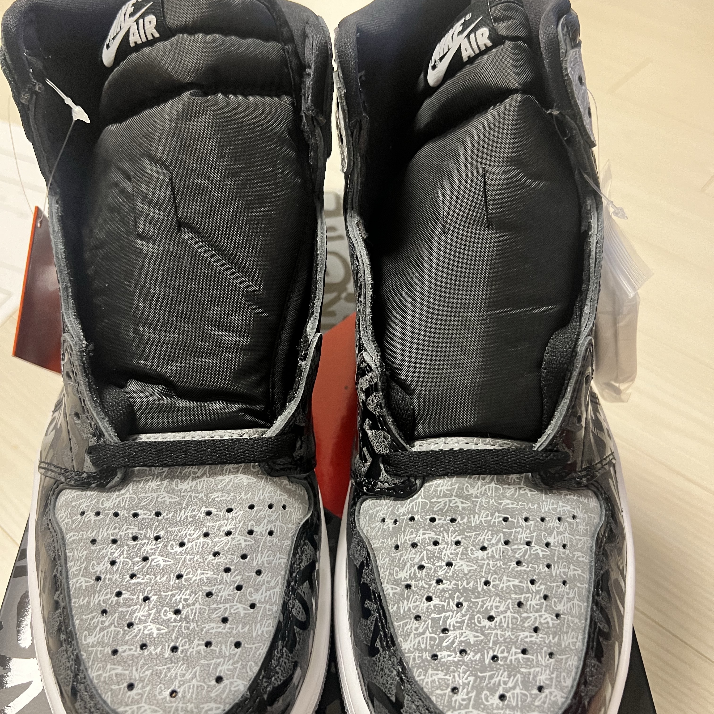 Jordan 1 Retro High OG Rebellionaire 착용 스타일 - 5