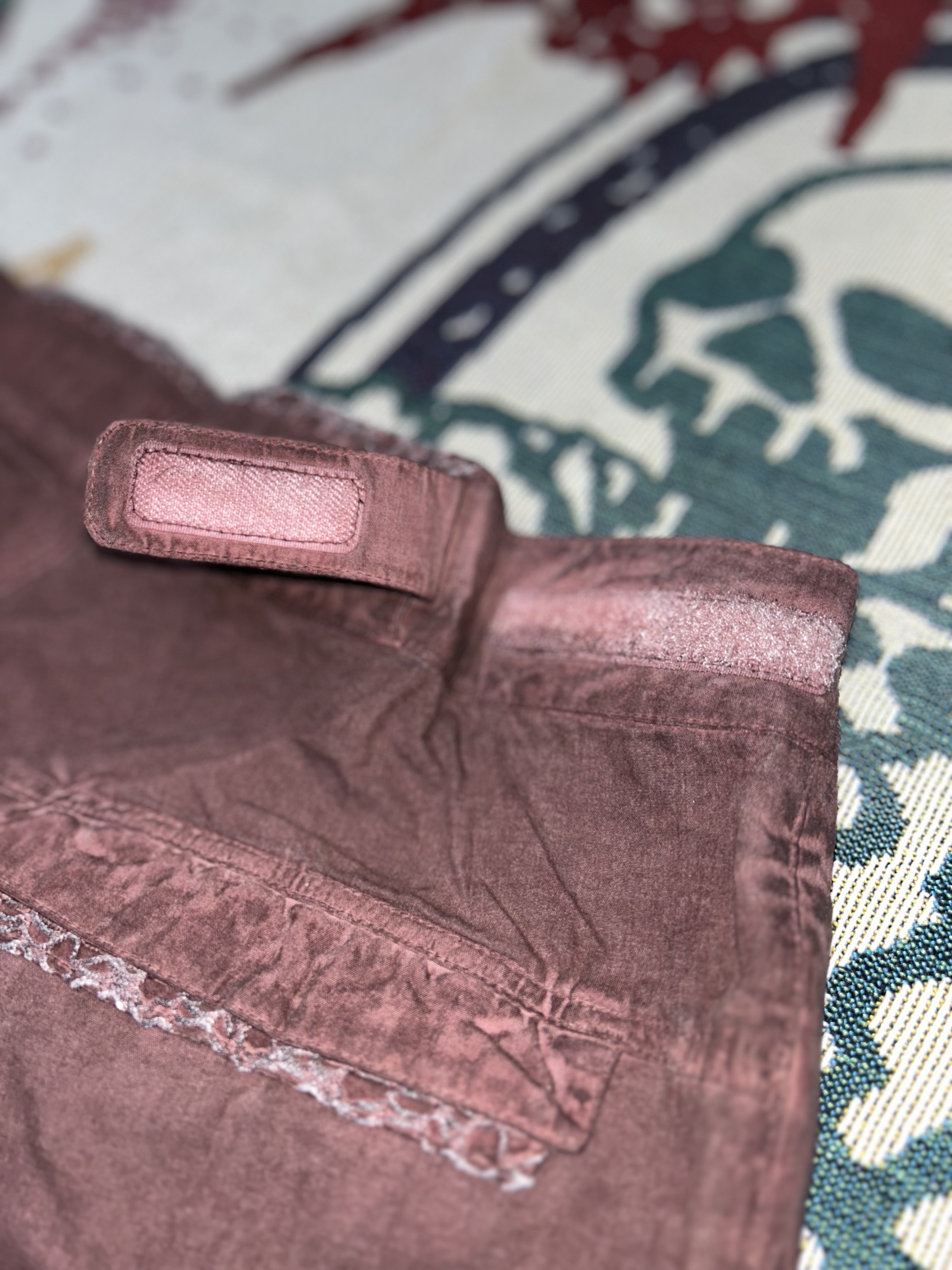 Xlim Ep.3 01 Trouser Burgundy 착용 스타일 - 7