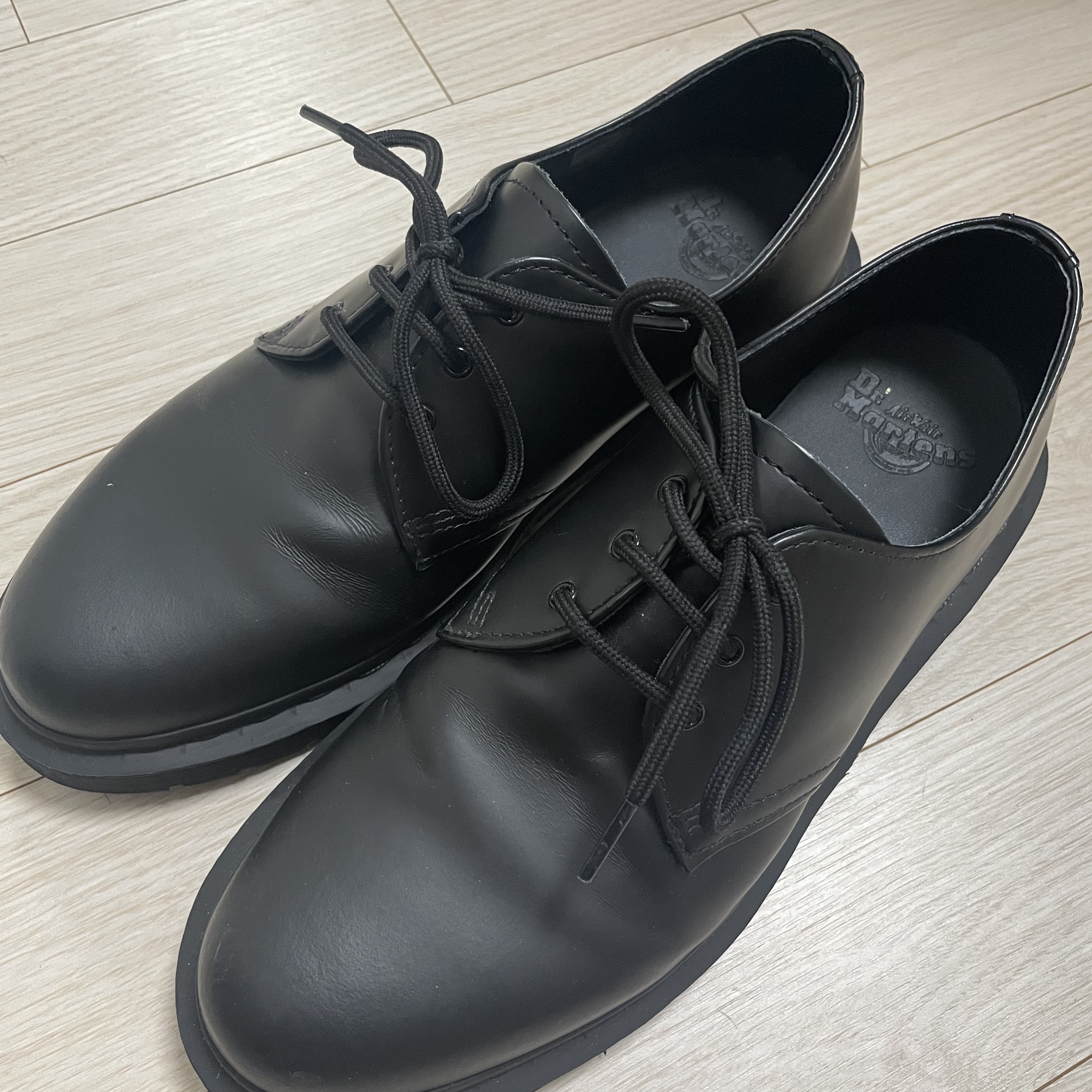 Dr. Martens 1461 Mono Black 착용 스타일