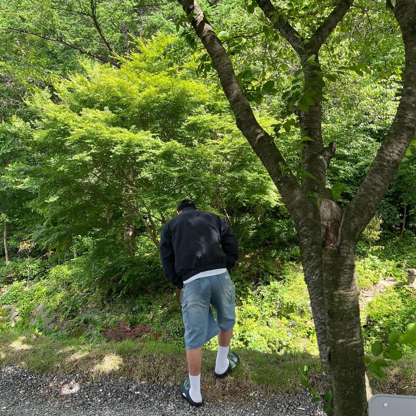 New Era x MoMA New York Yankees Cap Navy, Crocs x Roa Hiking Mellow Clog Black Multi 착용 스타일