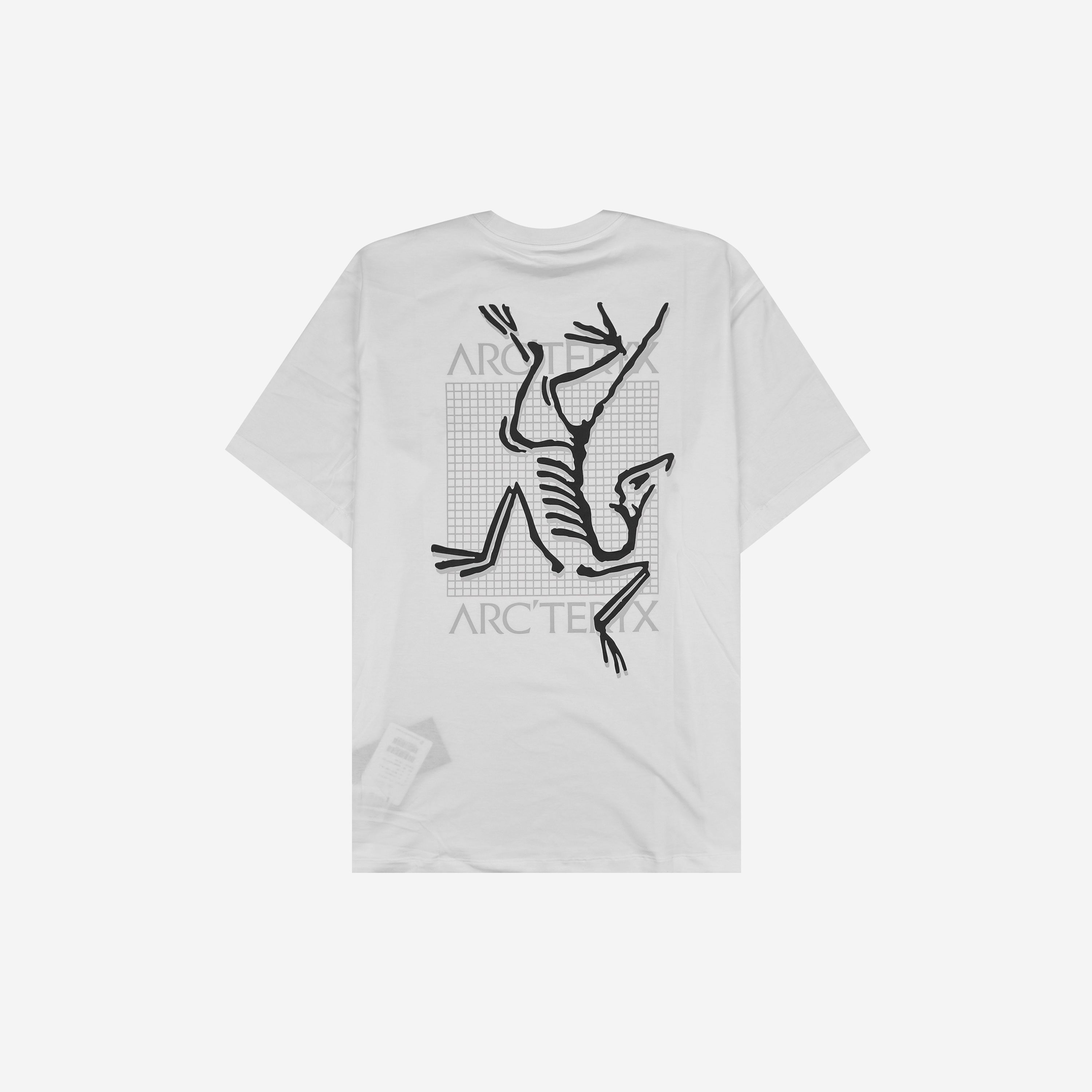 아크테릭스 아크멀티 버드 로고 SS 티셔츠 화이트 라이트(Arc'teryx Arc'Multi Bird Logo SS T-Shirt White Light)