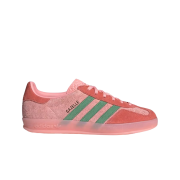 (W) Adidas Gazelle Indoor Semi Pink Spark Preloved Green