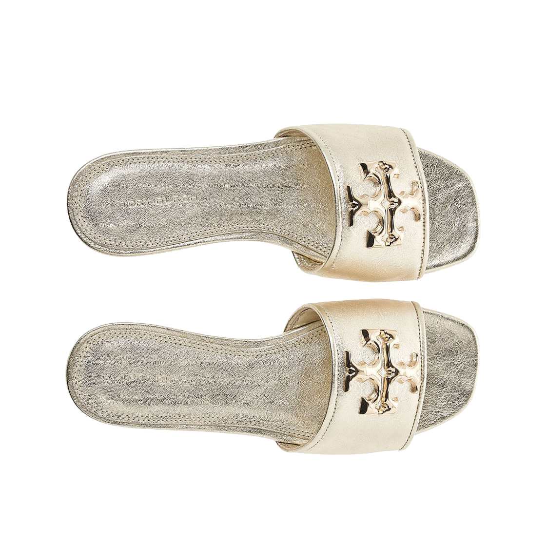 (W) 토리버치 엘리노어 슬라이드 스파크 골드((W) Tory Burch Eleanor Slide Spark Gold) - 2