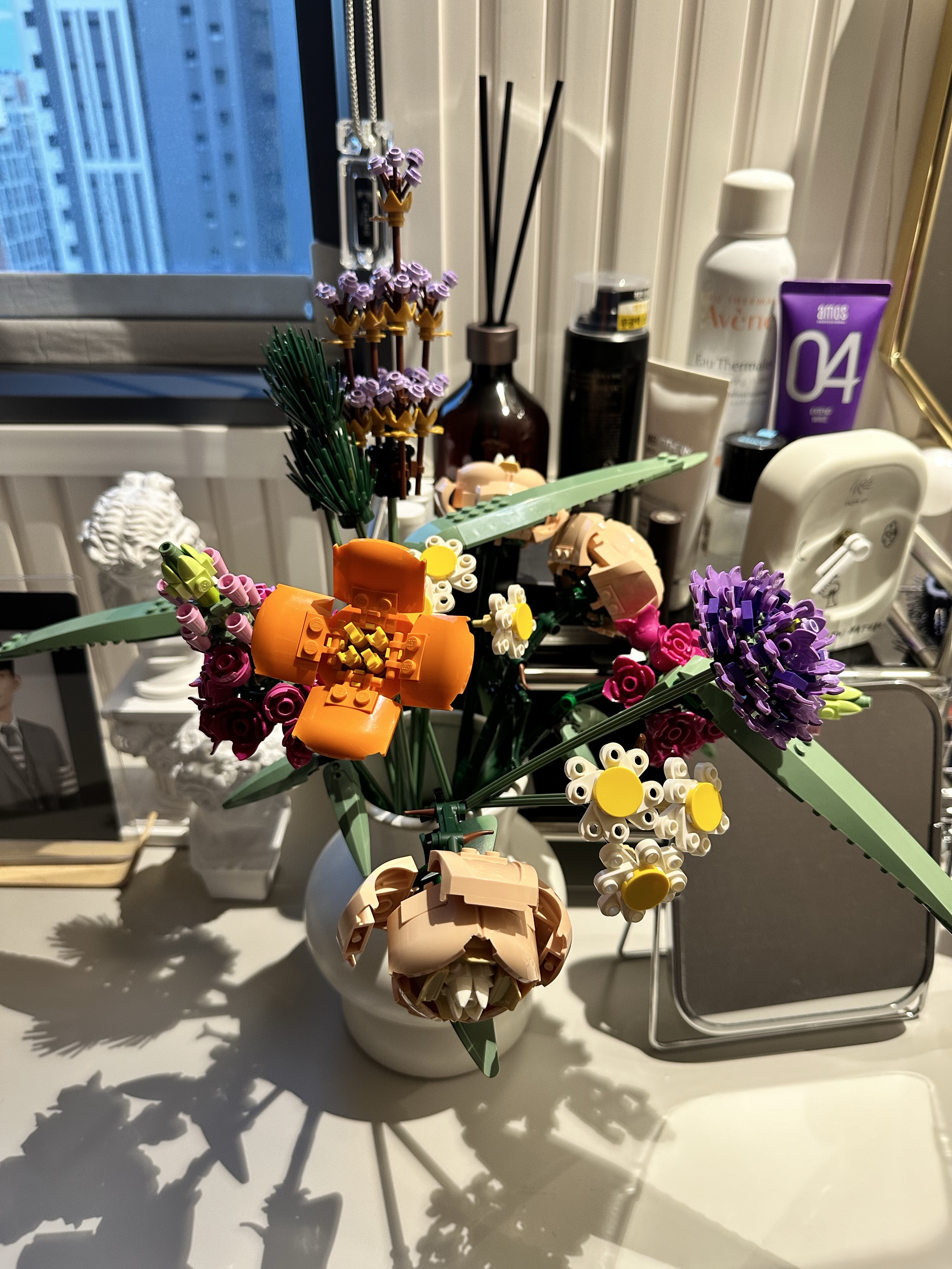 Lego Flower Bouquet 착용 스타일 - 2