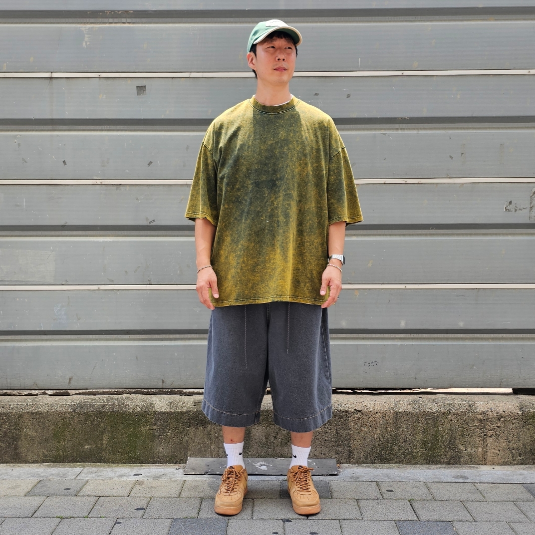 Nike Air Force 1 '07 WB Flax 착용 스타일 - 1