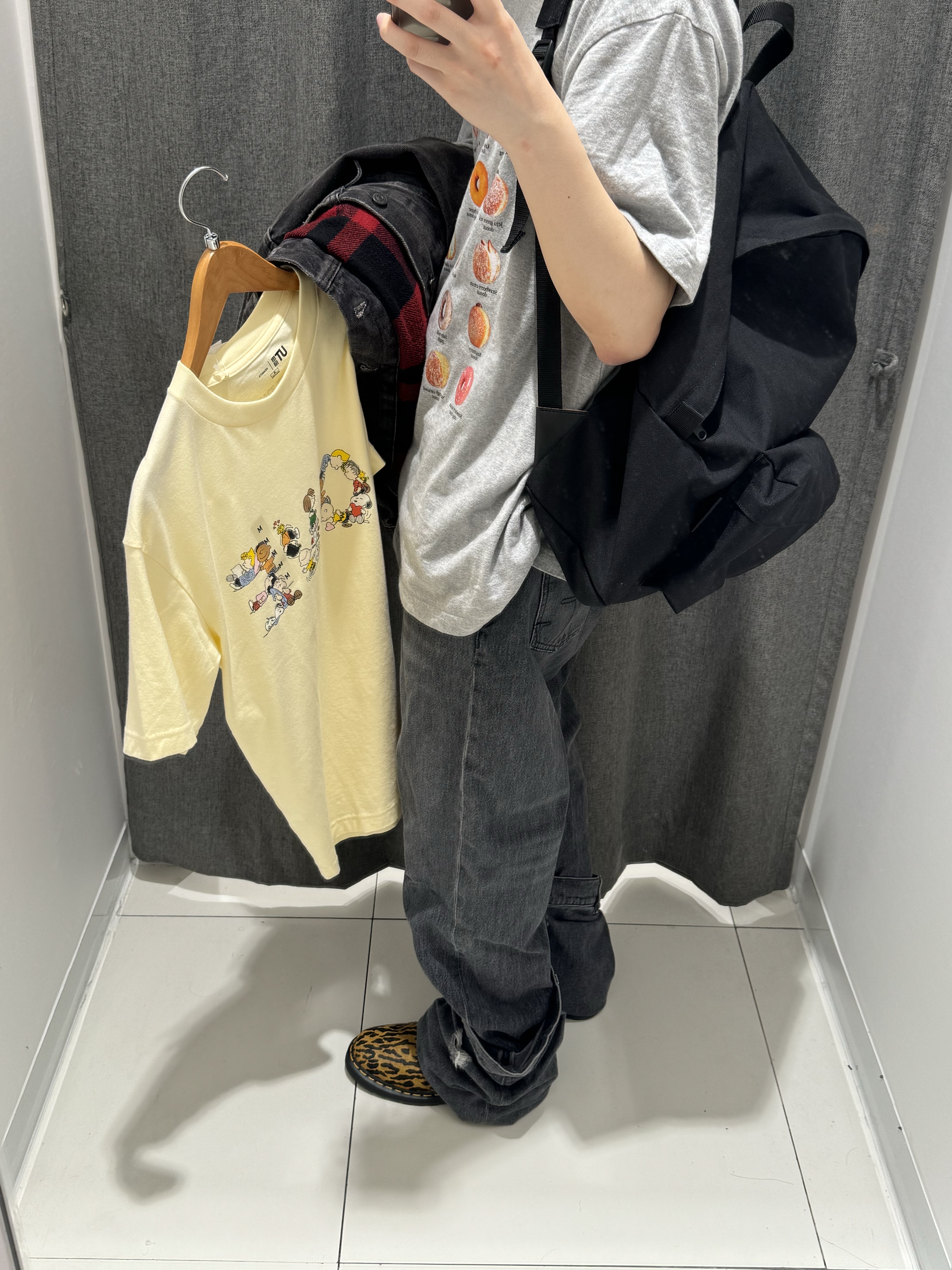 Dr. Martens x Wacko Maria 1461 Tiger Camo Hair On Camel Black, Comme des Garcons Homme Plus Nylon Backpack Large Black 착용 스타일