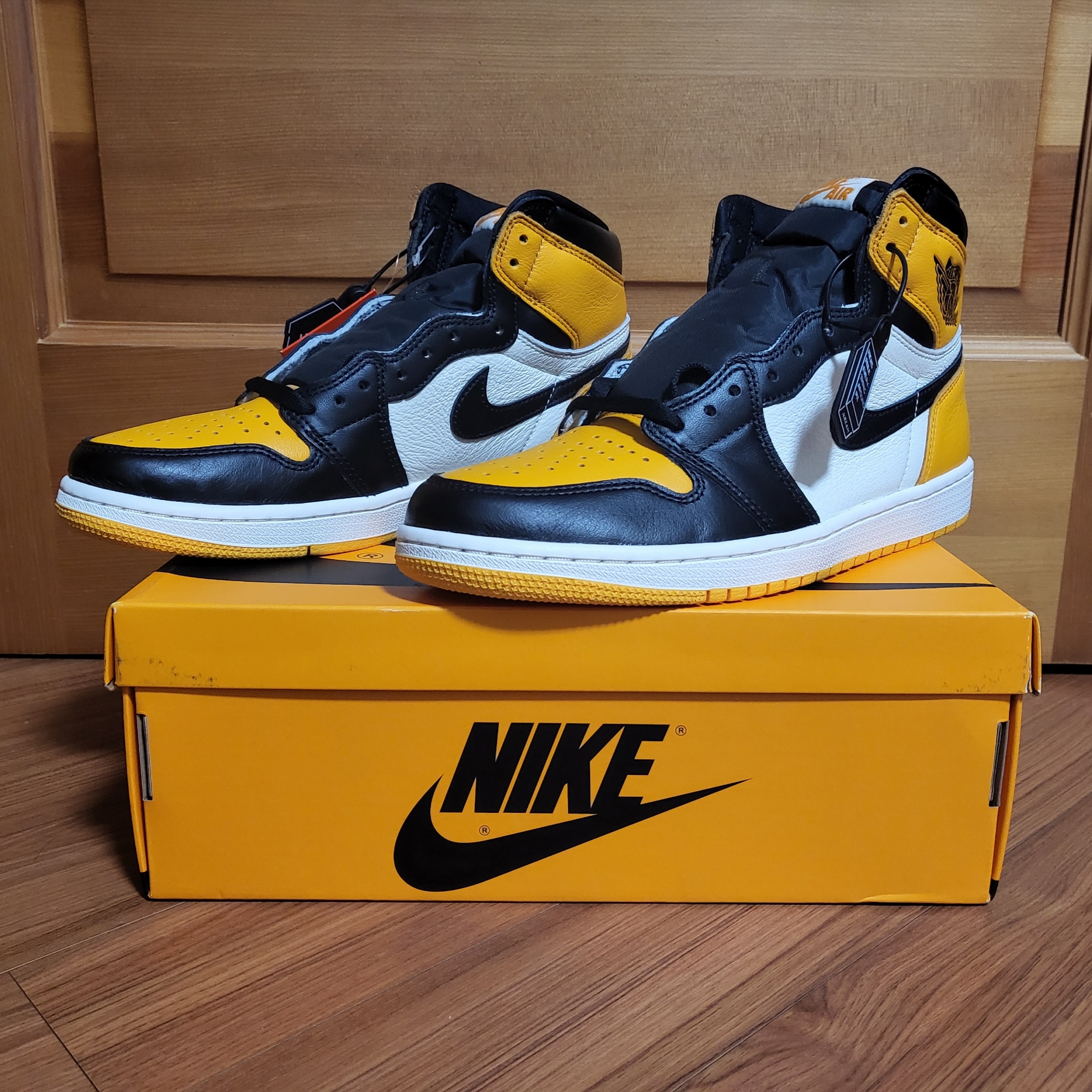 Jordan 1 Retro High OG Taxi 착용 스타일