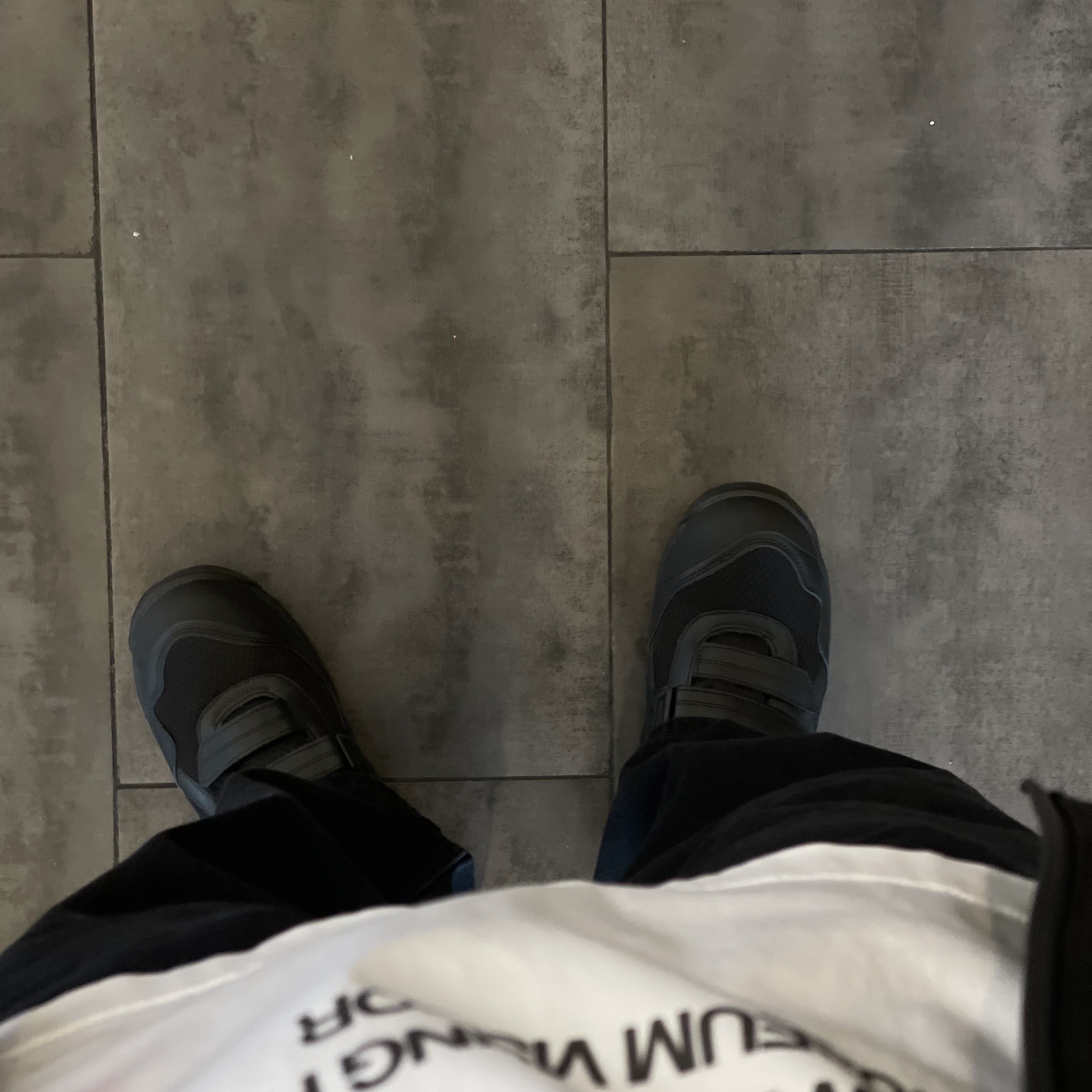 Asics Winjob CP215 Black, Our Legacy Formal Cut Overdyed Black Chain Twill 착용 스타일 - 2