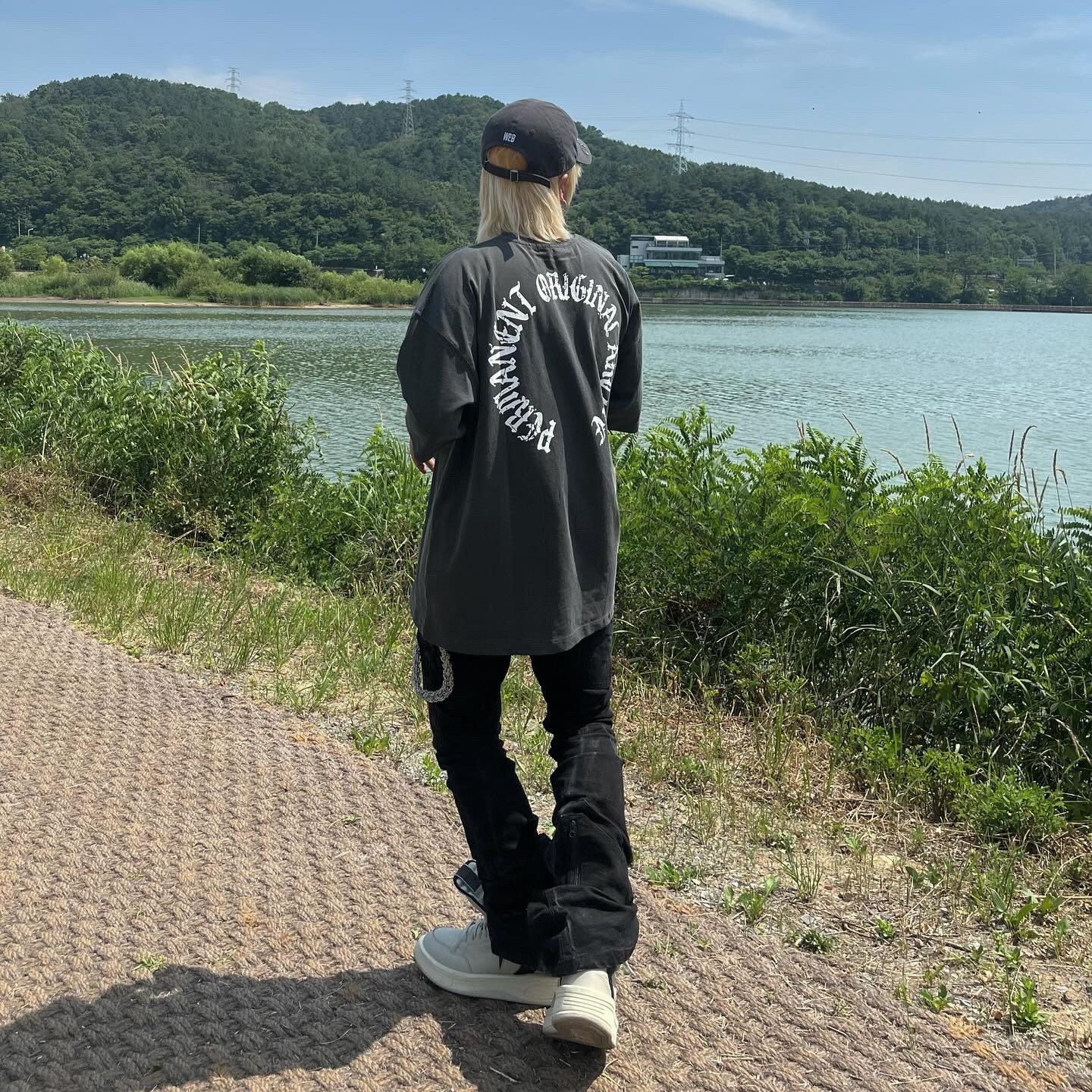 Converse x Drkshdw Turbowpn Pelican 착용 스타일 - 2