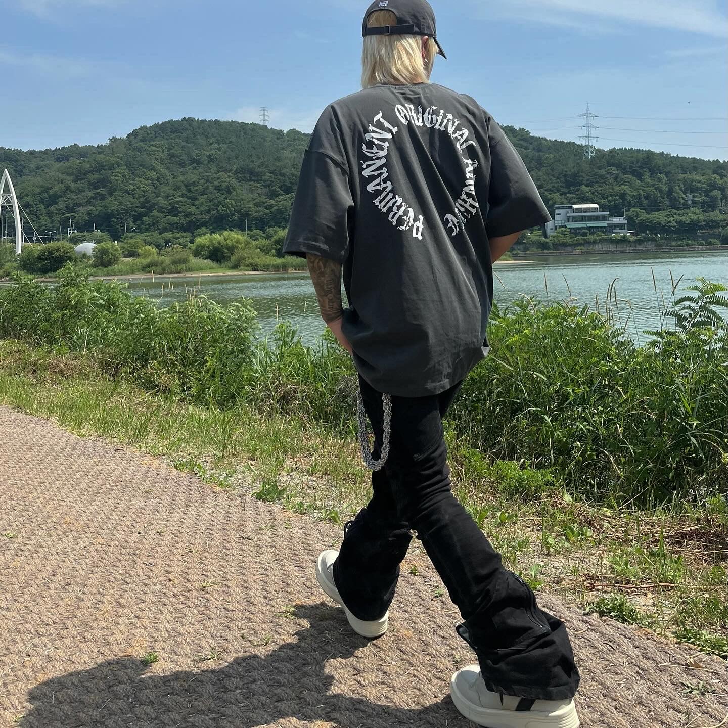 Converse x Drkshdw Turbowpn Pelican 착용 스타일 - 3