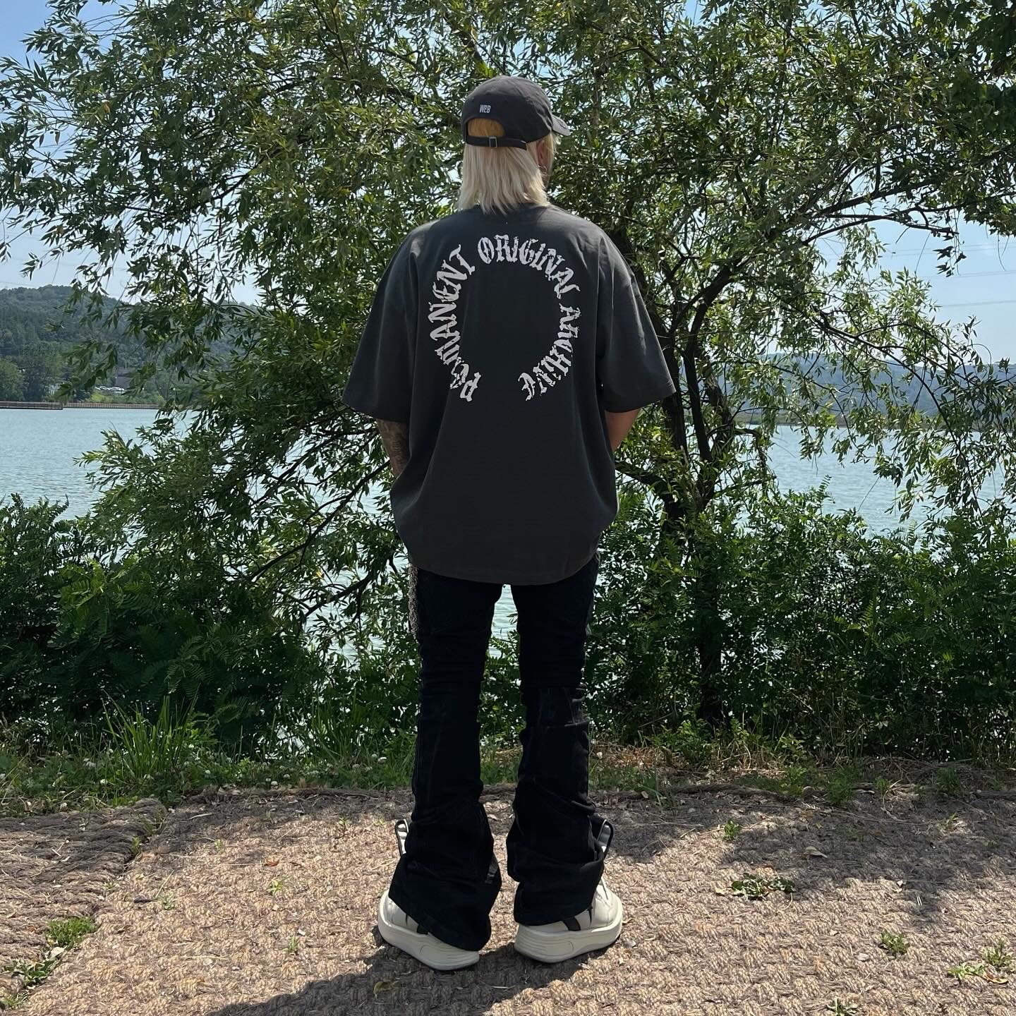 Converse x Drkshdw Turbowpn Pelican 착용 스타일 - 4