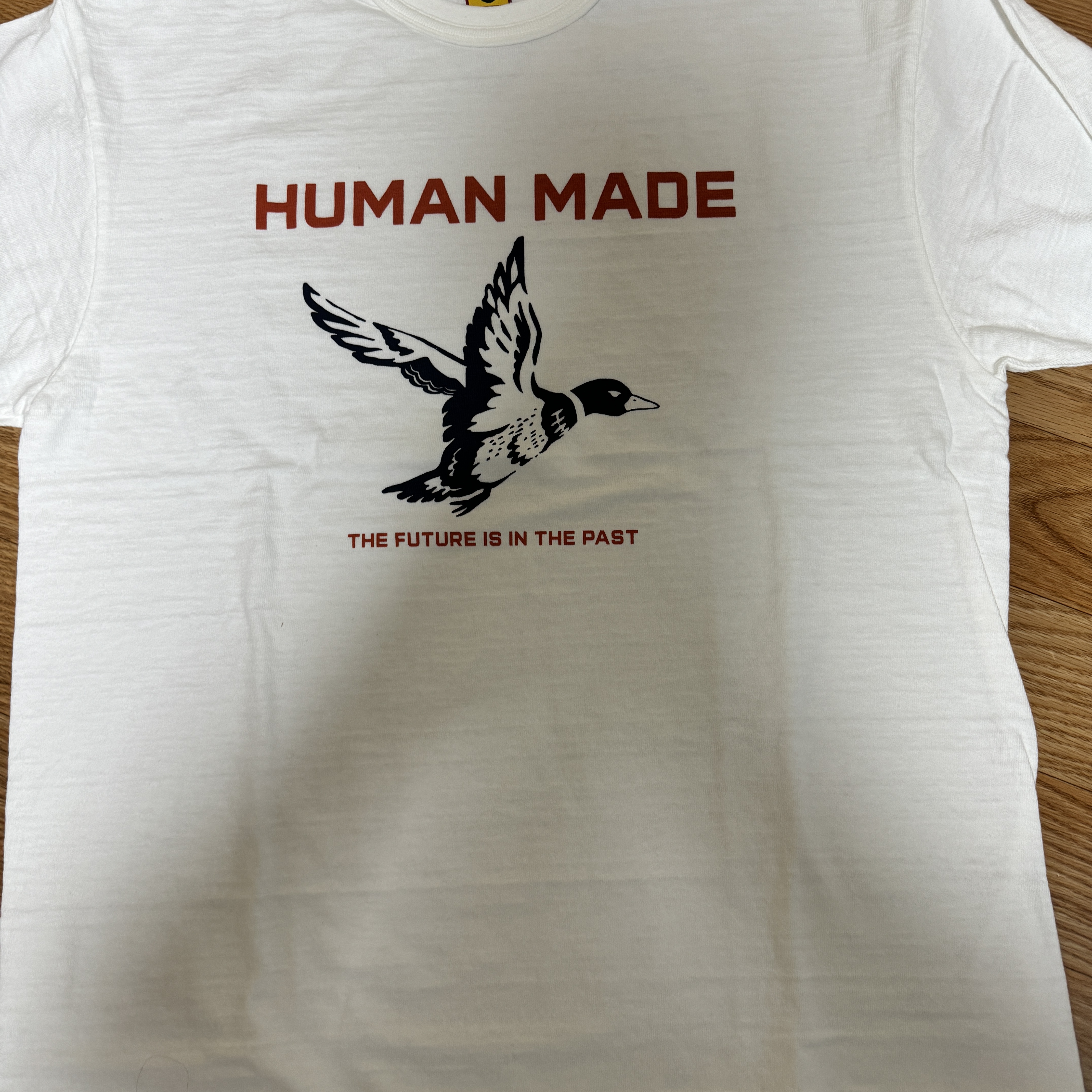 Human Made Graphic T-Shirt #19 White 착용 스타일 - 2