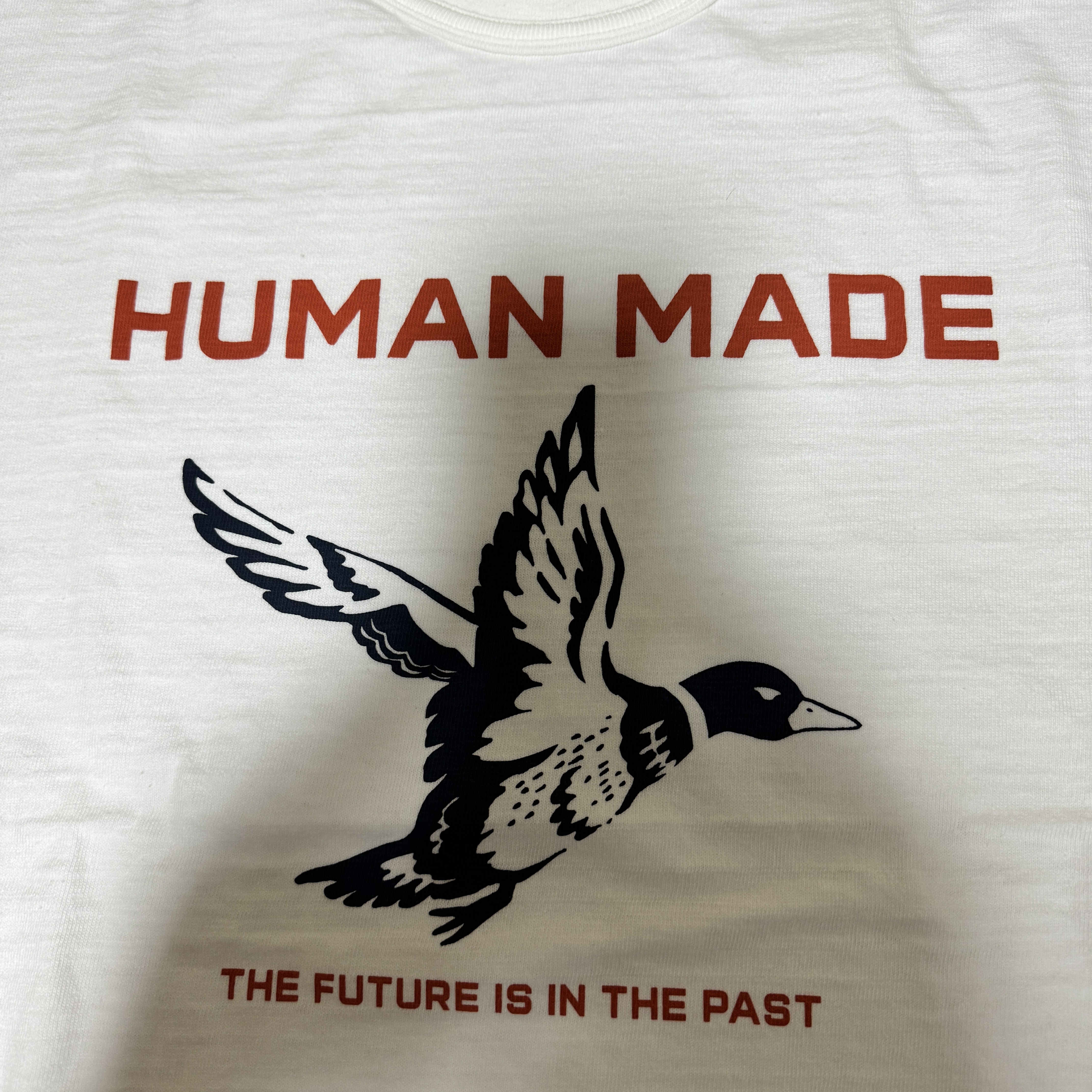 Human Made Graphic T-Shirt #19 White 착용 스타일 - 1