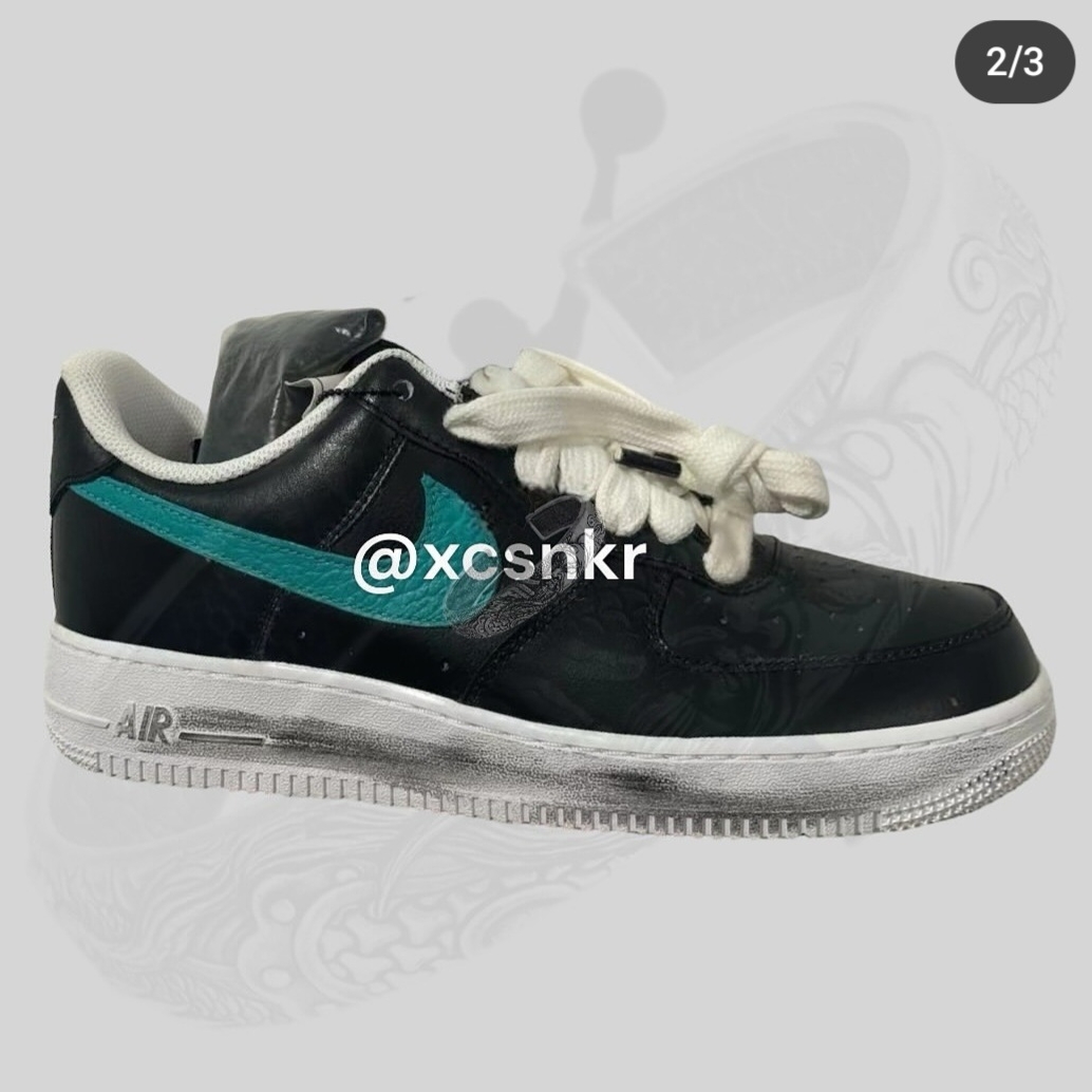 Nike x Peaceminusone Air Force 1 Low Para-Noise, Nike x Peaceminusone Kwondo1 White 착용 스타일 - 2