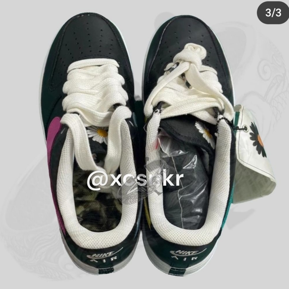 Nike x Peaceminusone Air Force 1 Low Para-Noise, Nike x Peaceminusone Kwondo1 White 착용 스타일 - 3