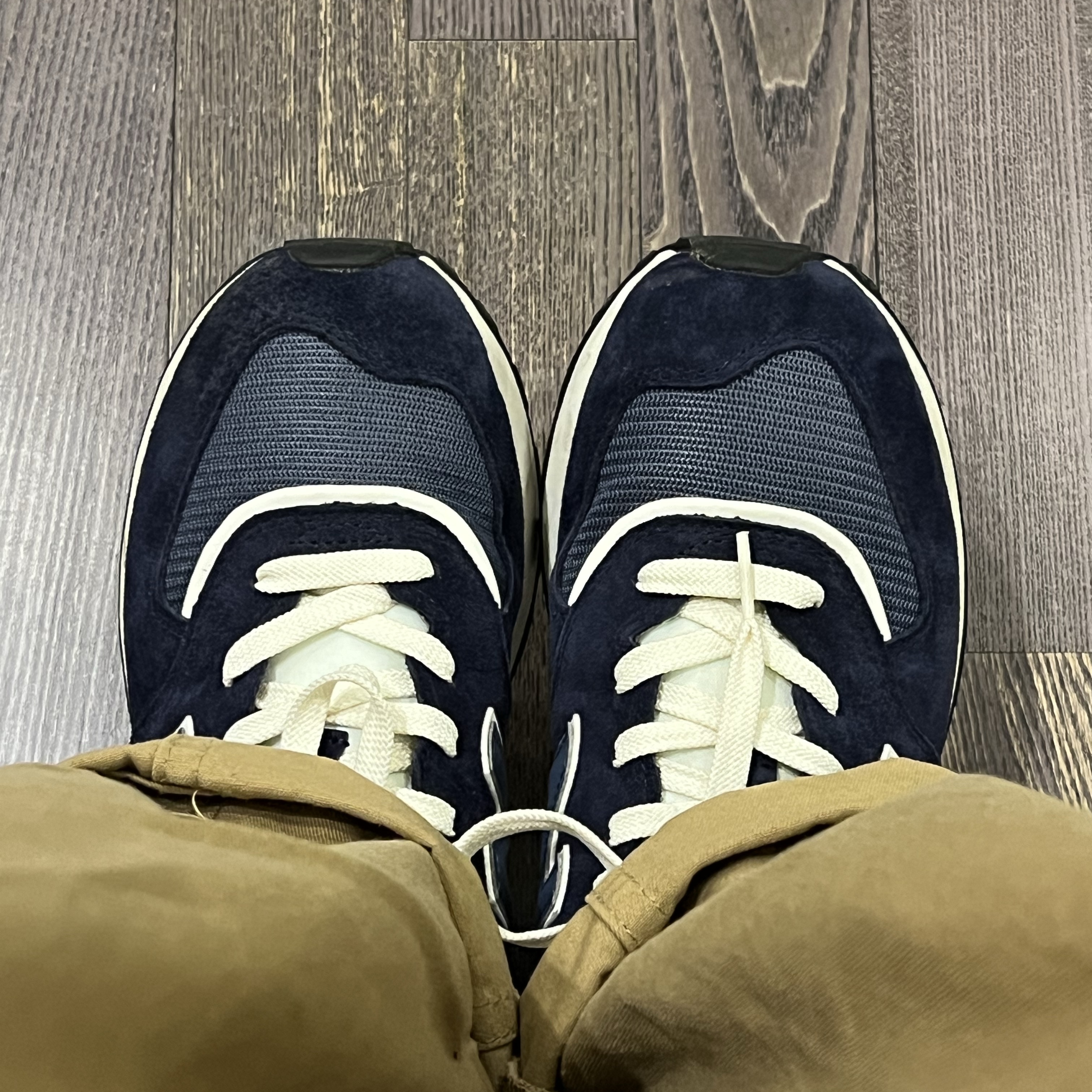 New Balance 574 Legacy Navy 착용 스타일