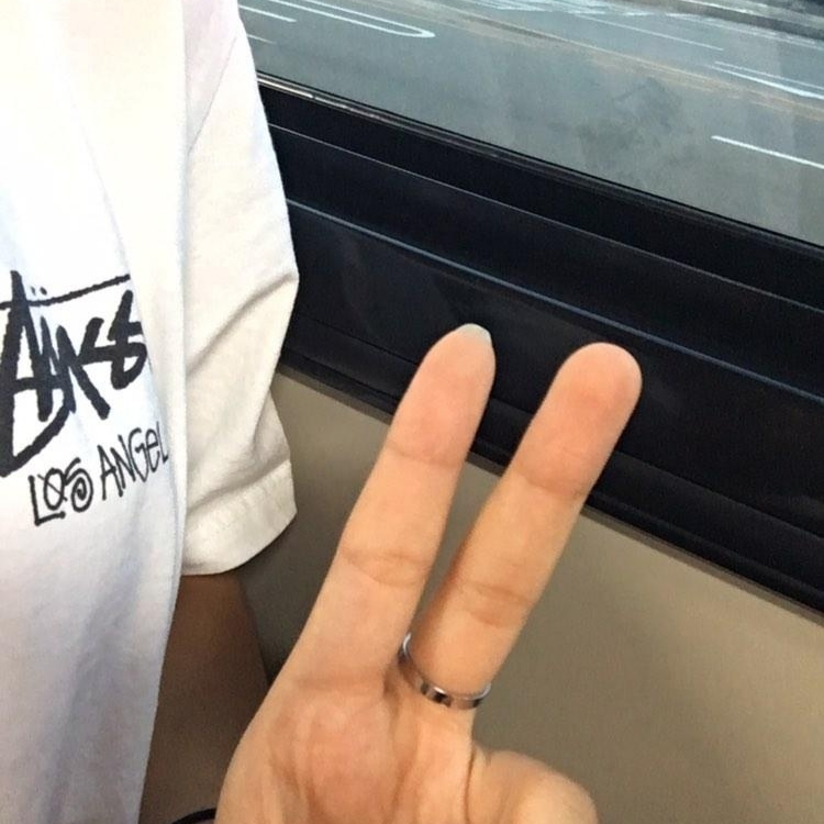 Stussy Stock Los Angeles T-shirt White 착용 스타일