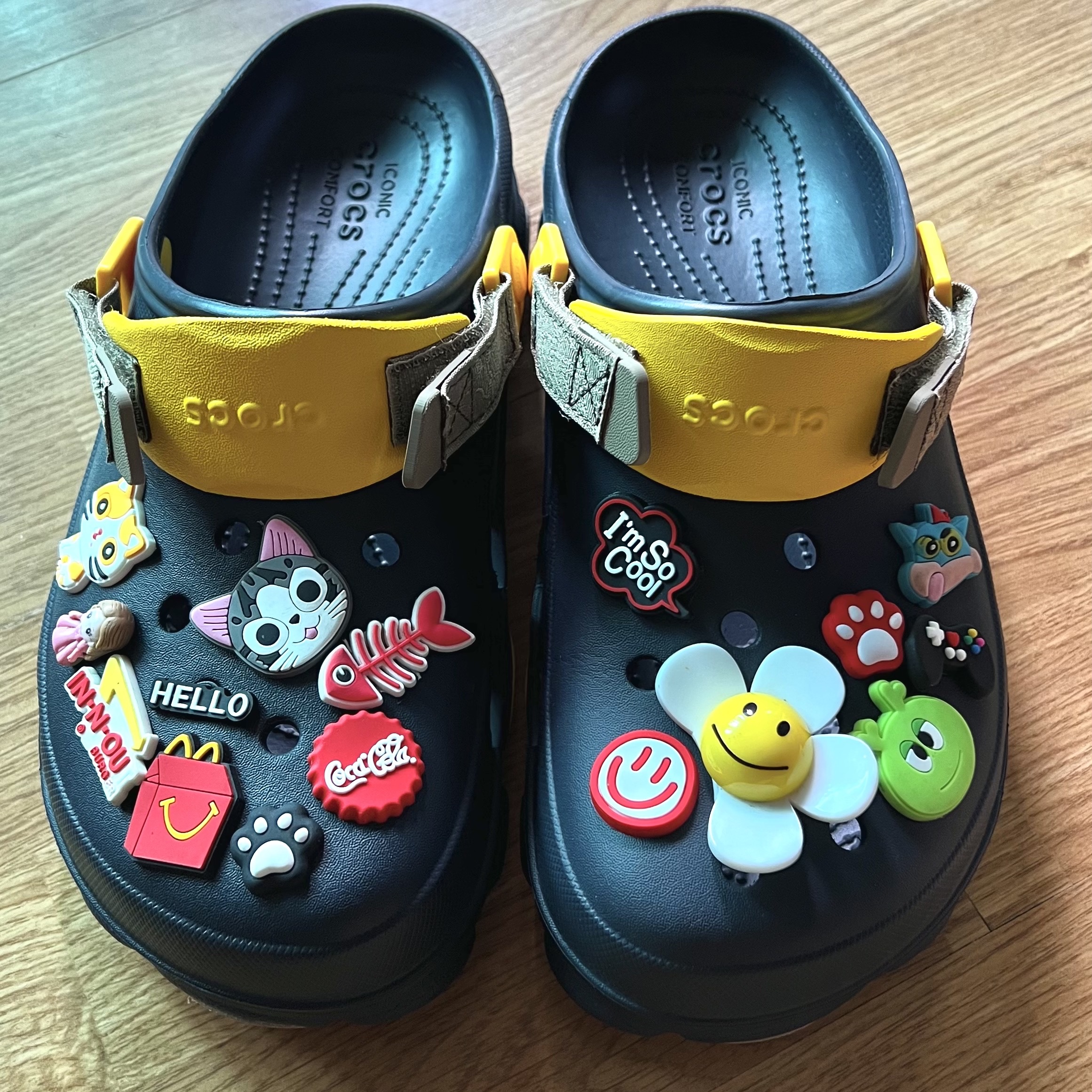 Crocs All Terrain Clog Deep Navy 착용 스타일