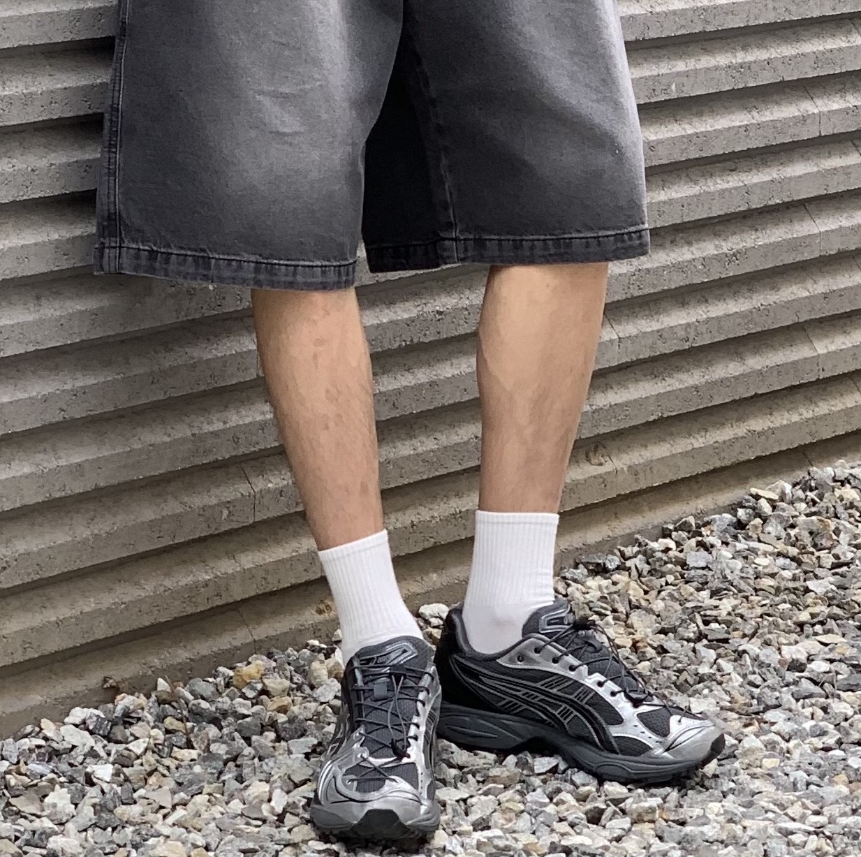 Asics x Unaffected Gel-Kayano 14 Silver Moon 착용 스타일 - 4