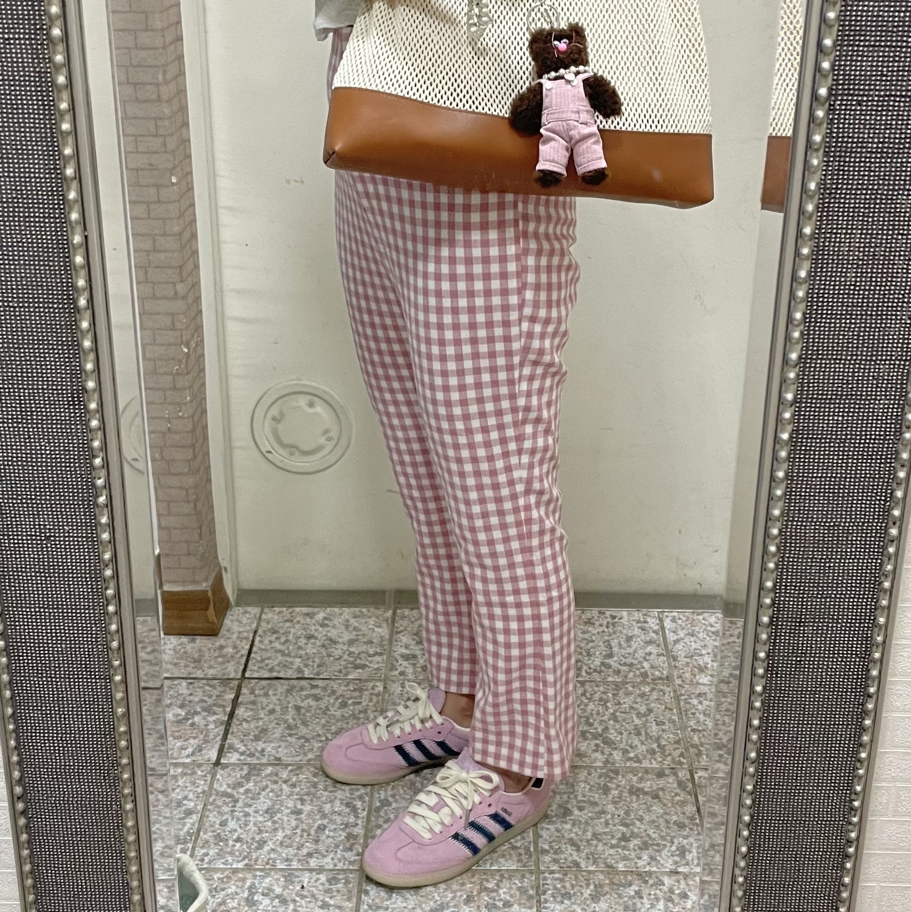Monamhee x STU Namhee Brown, Adidas x Notitle. Samba OG Pink 착용 스타일