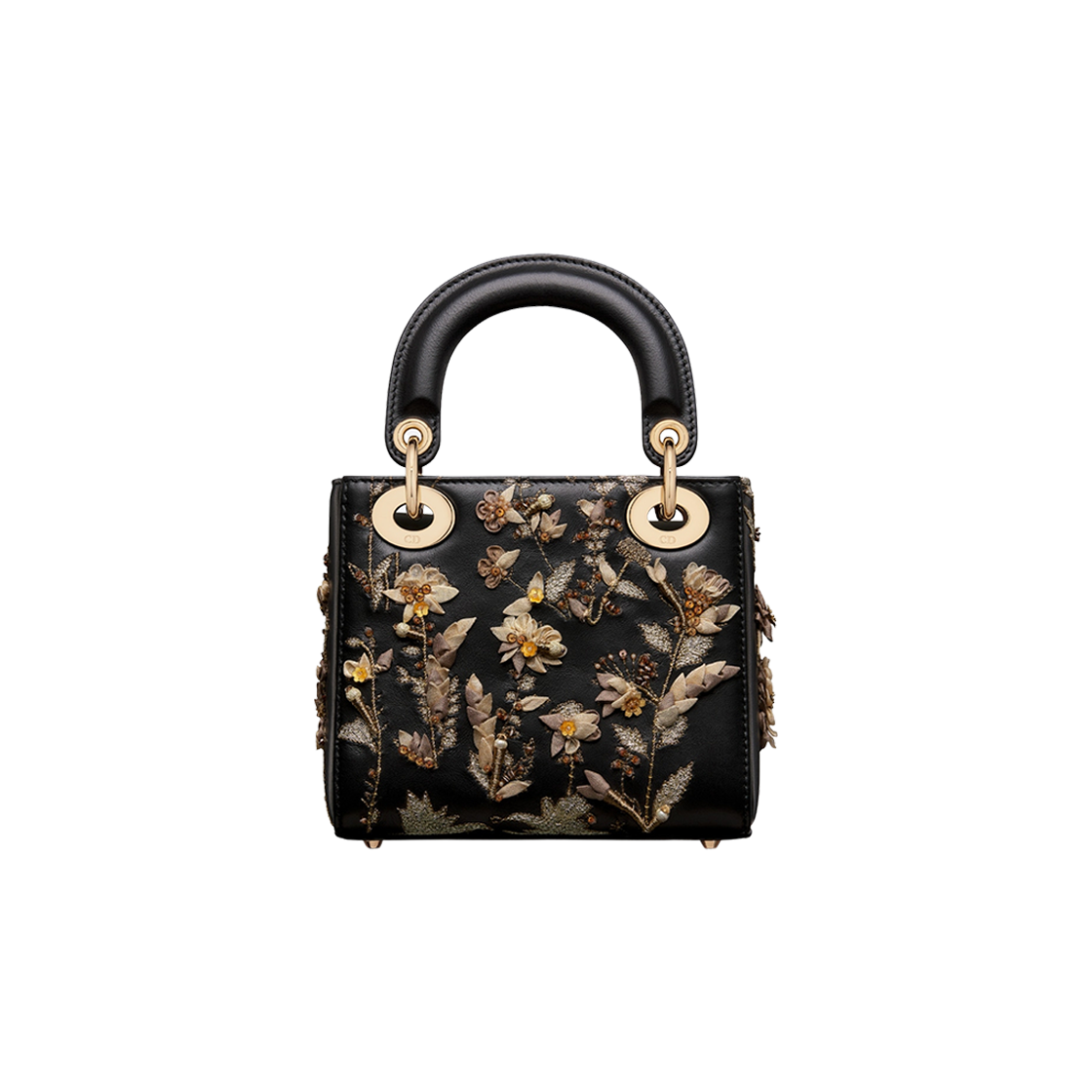 Dior Mini Lady Bag Black The Ombres Florales 3d Motif 상세 이미지 3