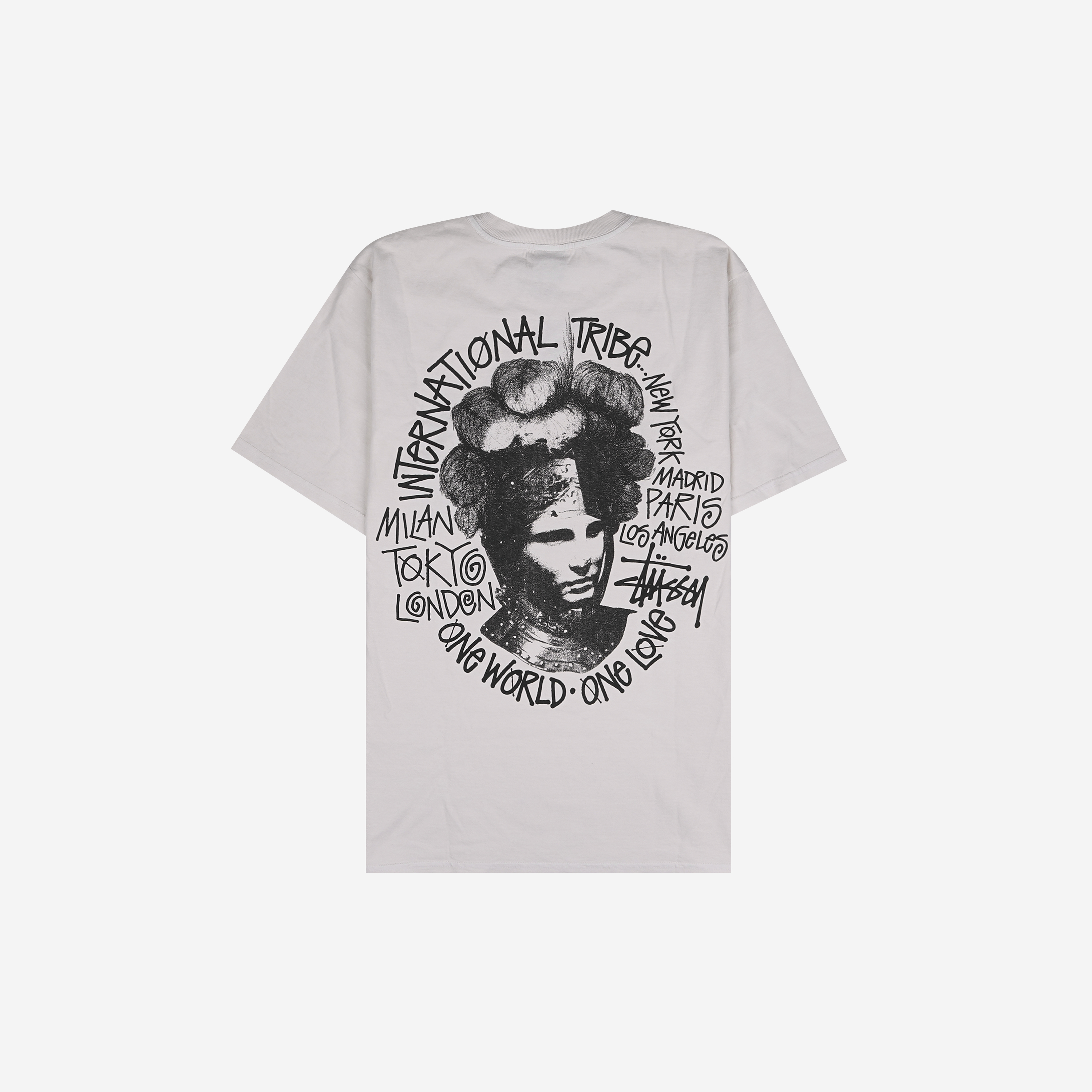 스투시 카멜롯 피그먼트 다이드 티셔츠 내츄럴(Stussy Camelot Pigment Dyed T-Shirt Natural)