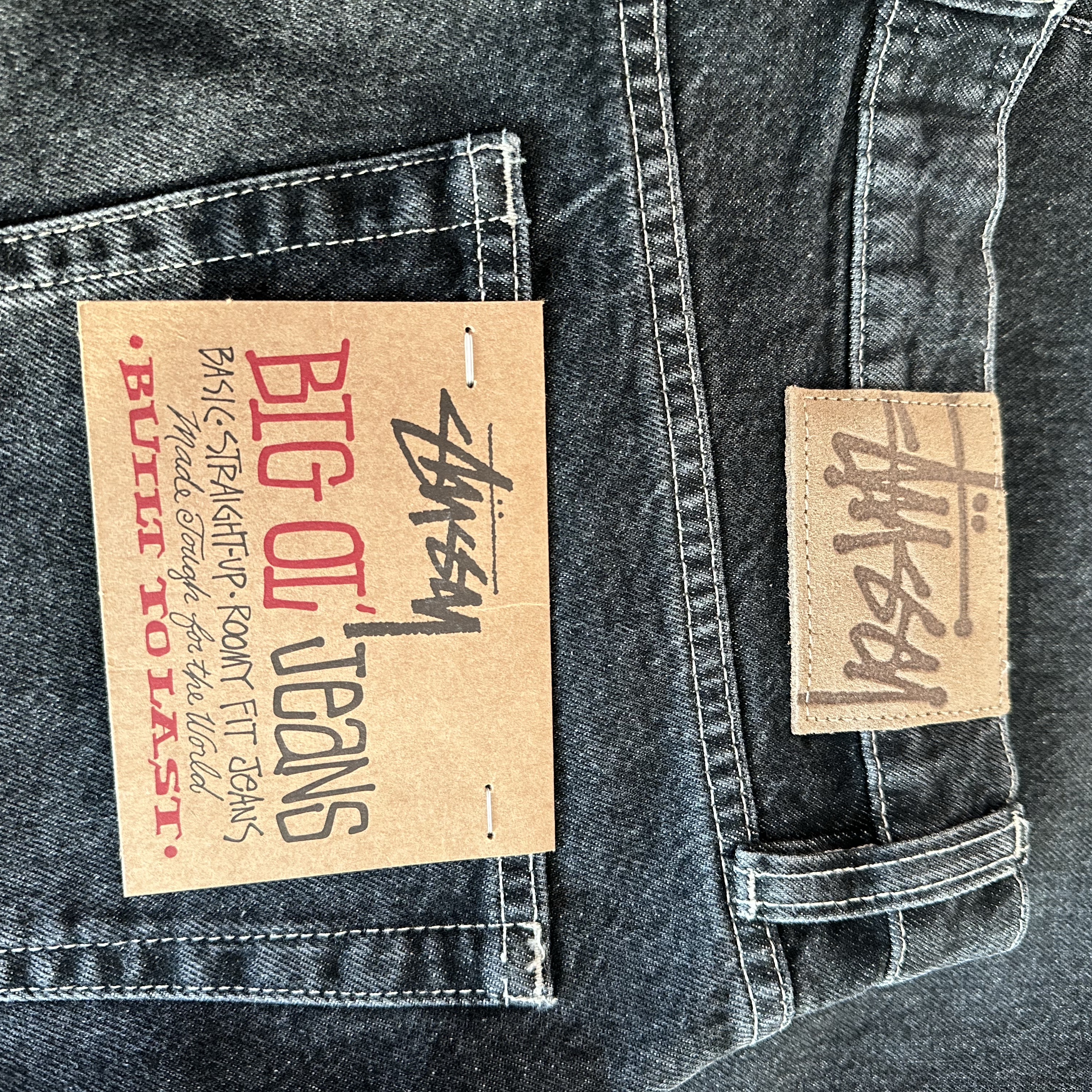 Stussy x Patta Big OL' Jean Black 착용 스타일 - 2