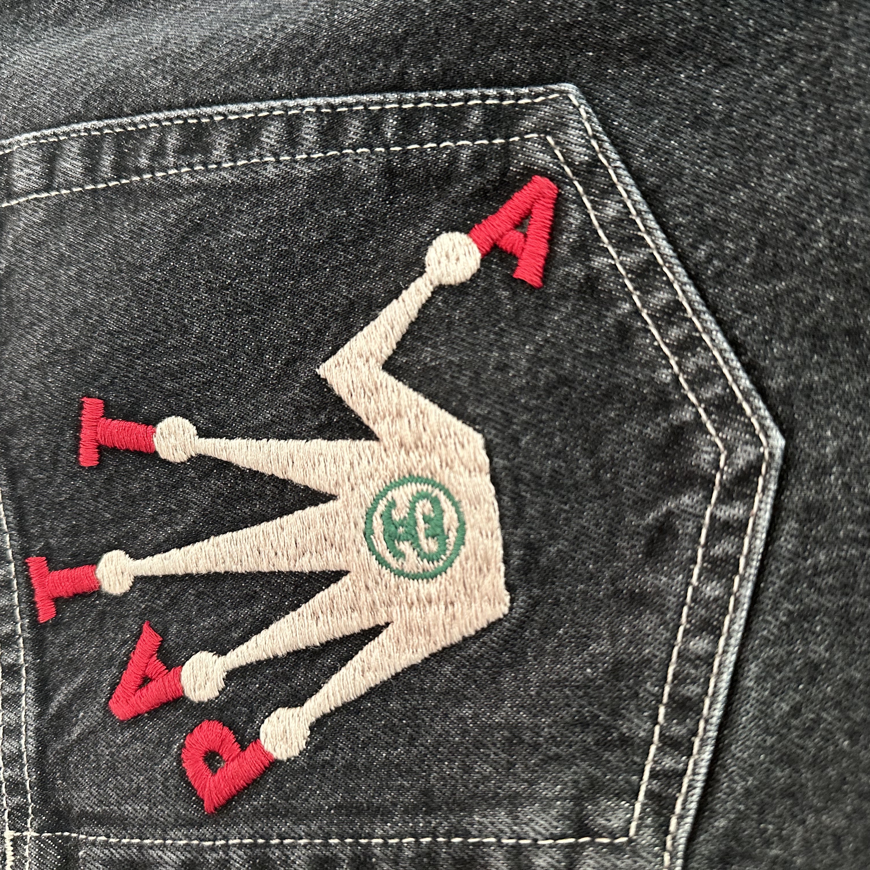 Stussy x Patta Big OL' Jean Black 착용 스타일 - 1