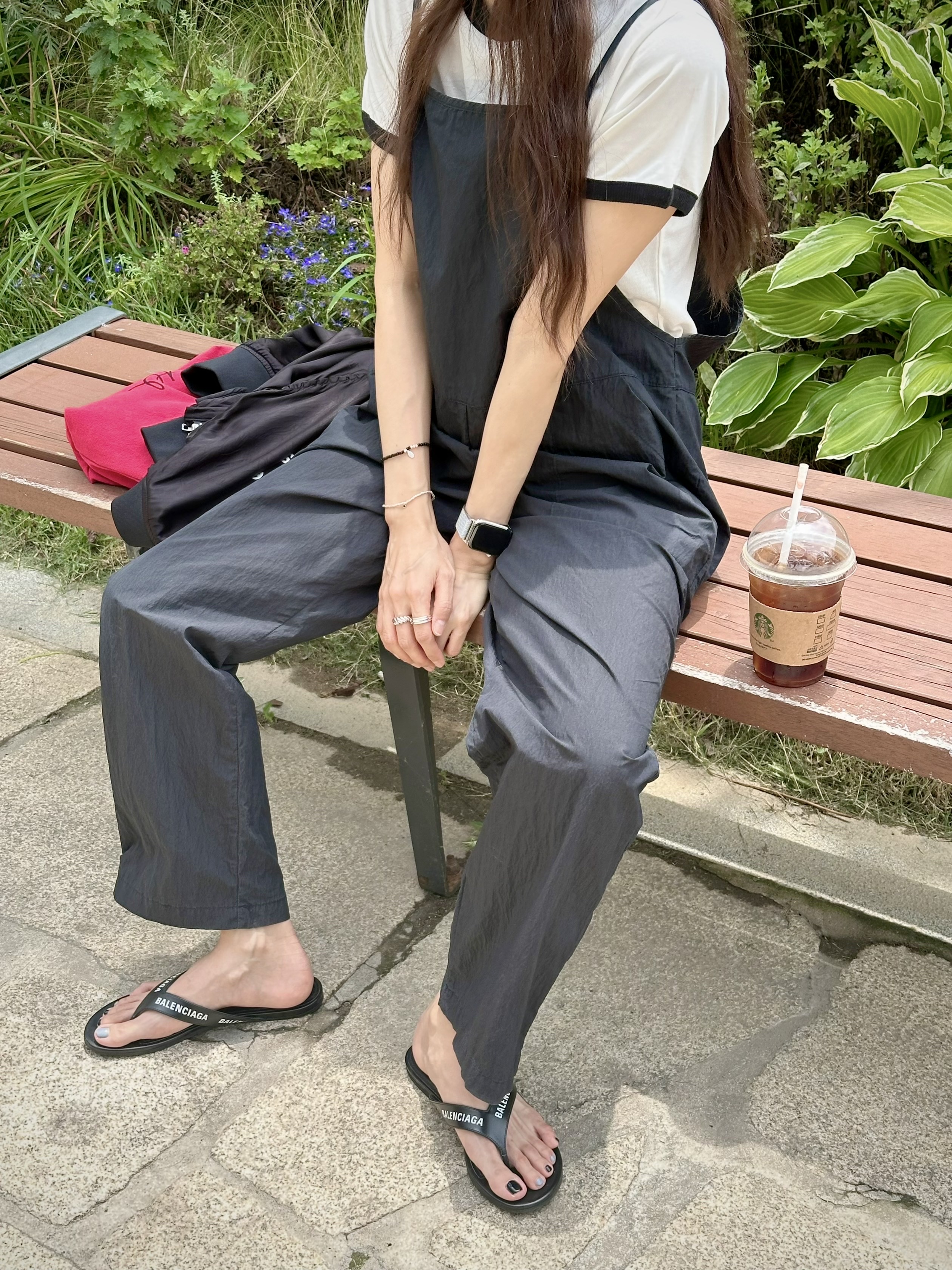 CDG '84-85 Staff Blouson Black 착용 스타일 - 4