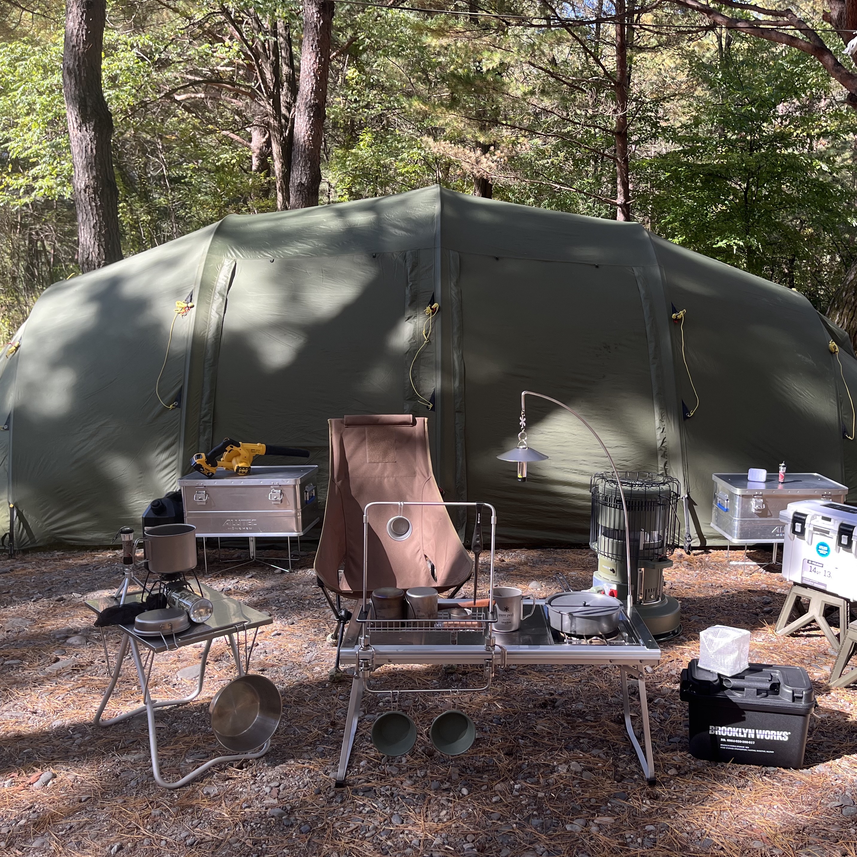 Helsport Valhall Outer Tent, Helsport Valhall Inner Tent 착용 스타일 - 1