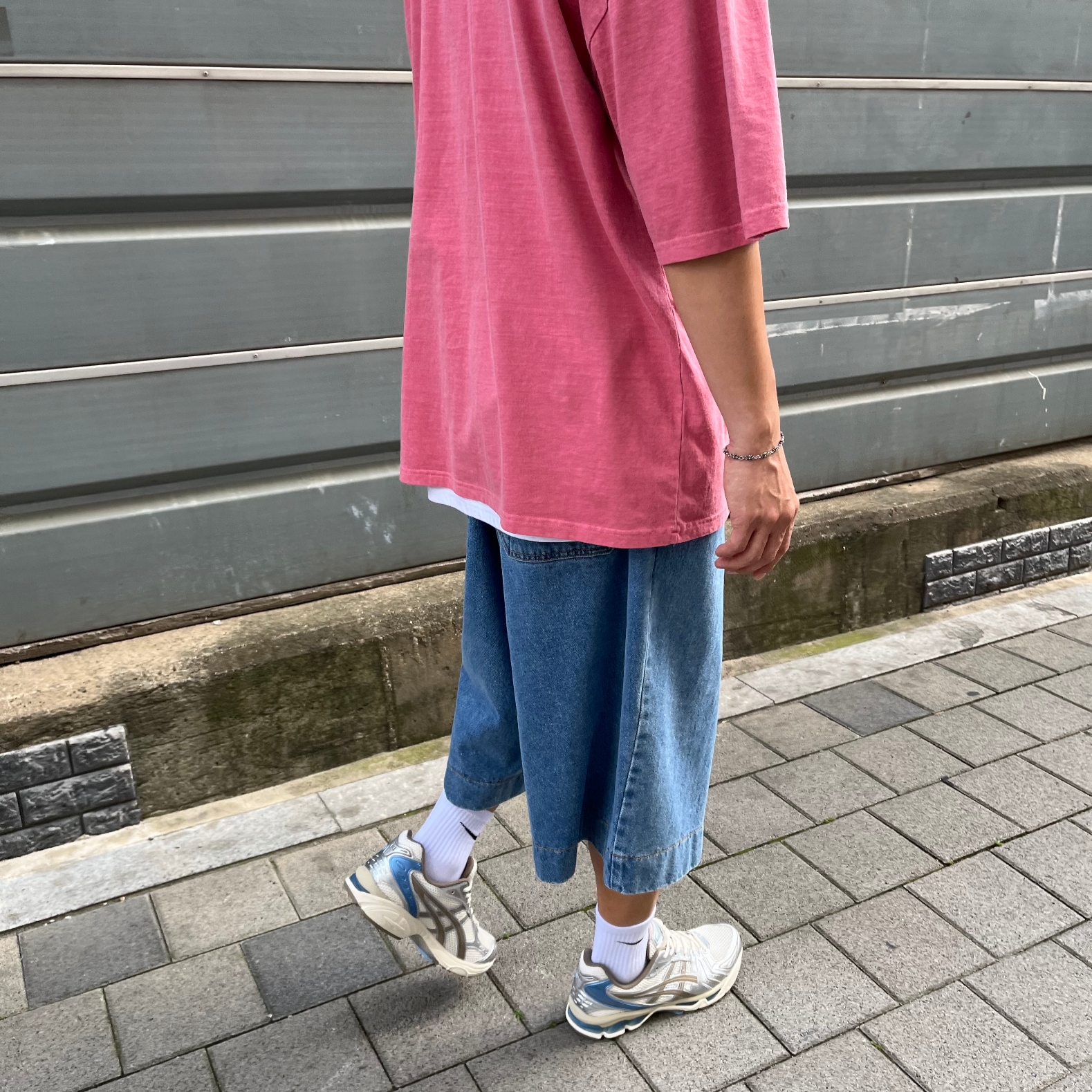 (W) Asics Gel-Kayano 14 Cream Pepper 착용 스타일 - 2