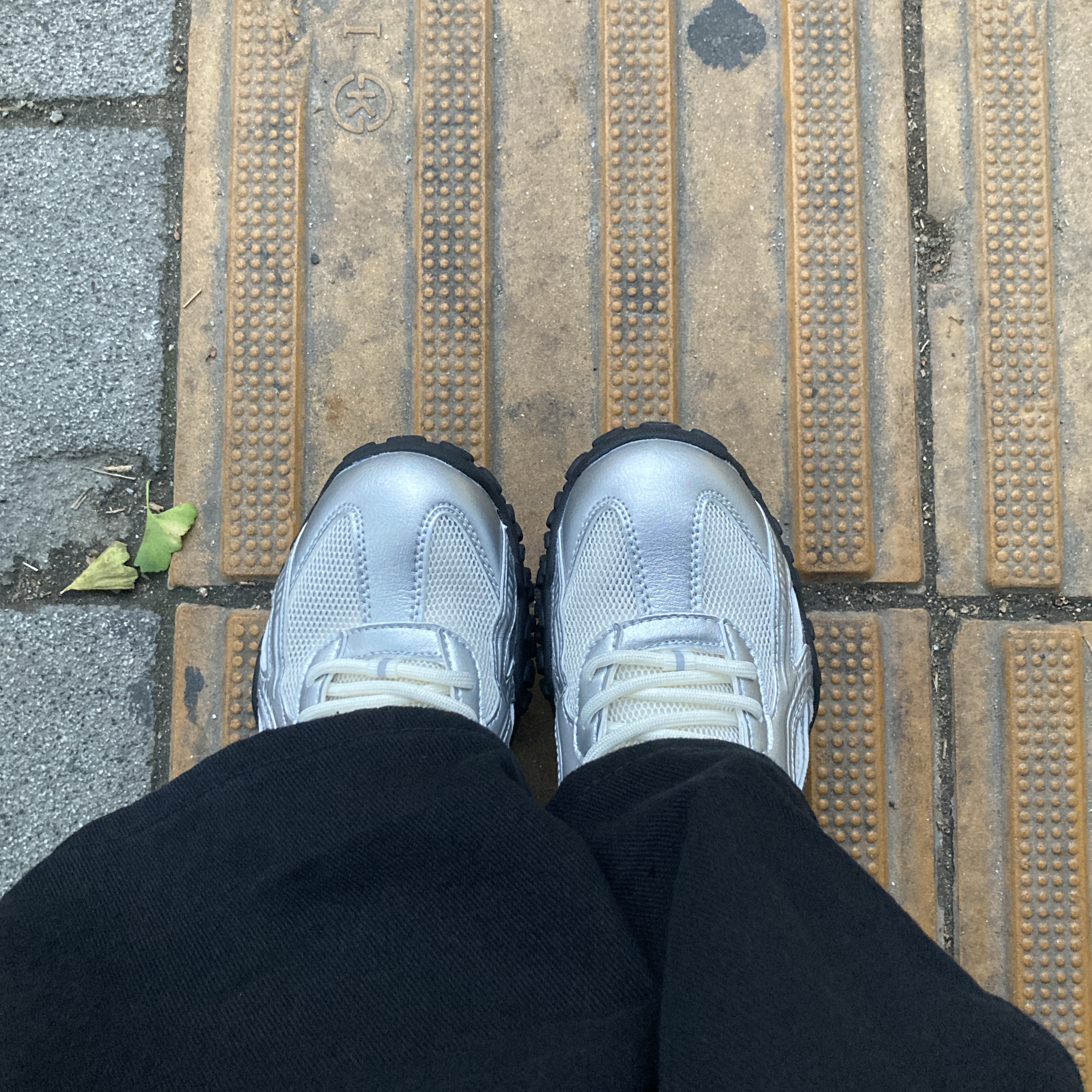 Fila Echappe MS Silver Moon 착용 스타일 - 2
