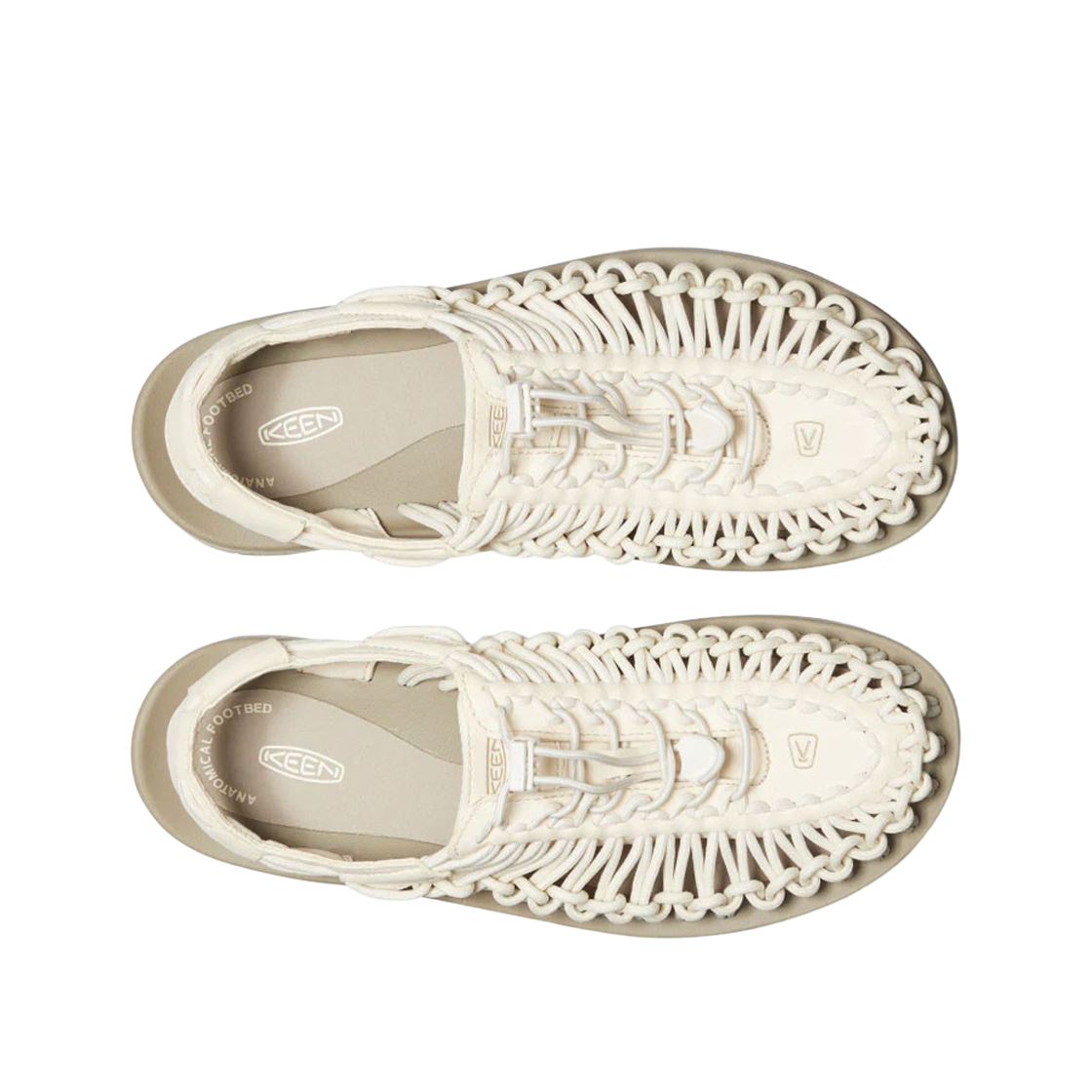 킨 유니크 스니커즈 화이트 캡 콘스타크(Keen Uneek Sneaker White Cap Cornstalk) - 2