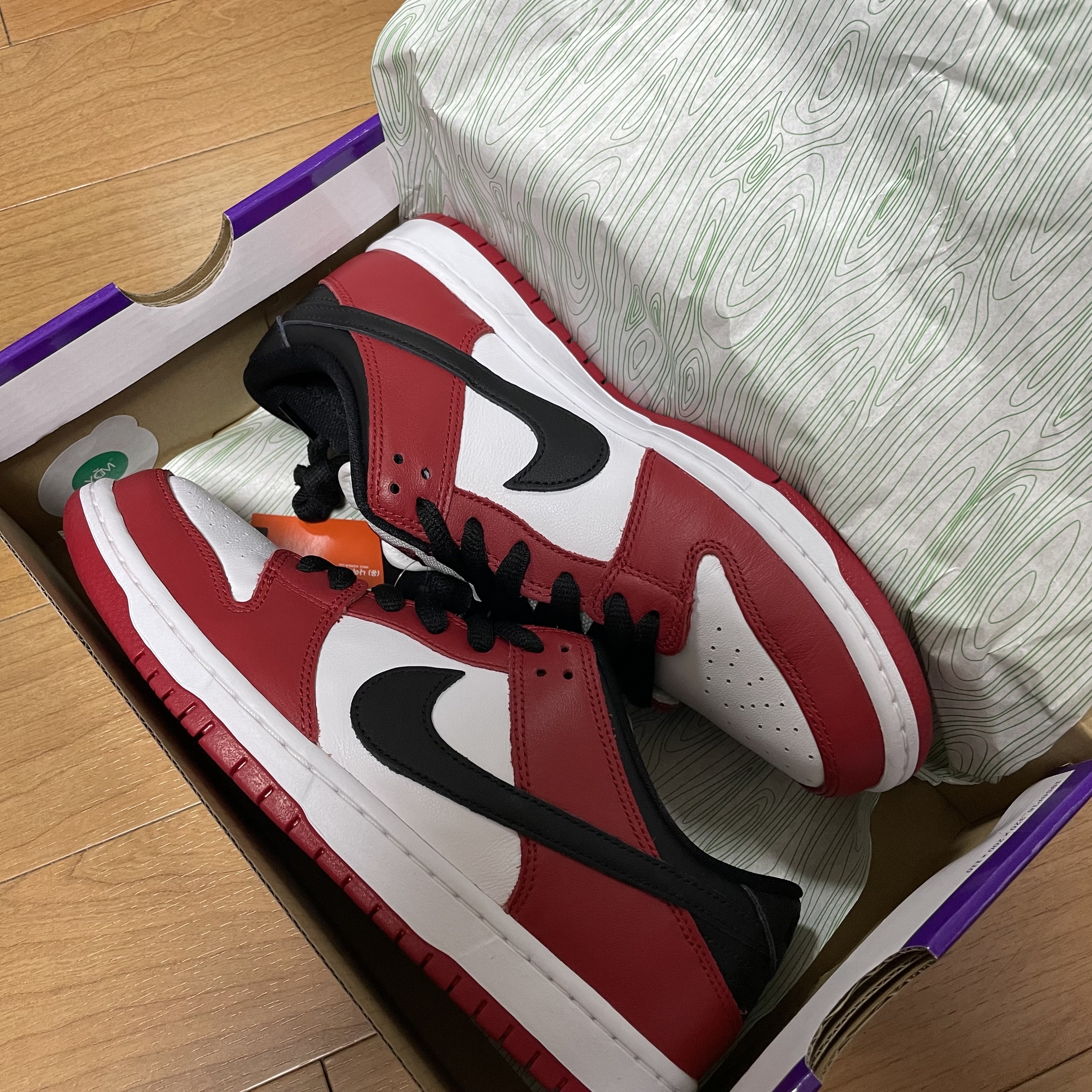 Nike SB Dunk Low Pro Chicago 착용 스타일