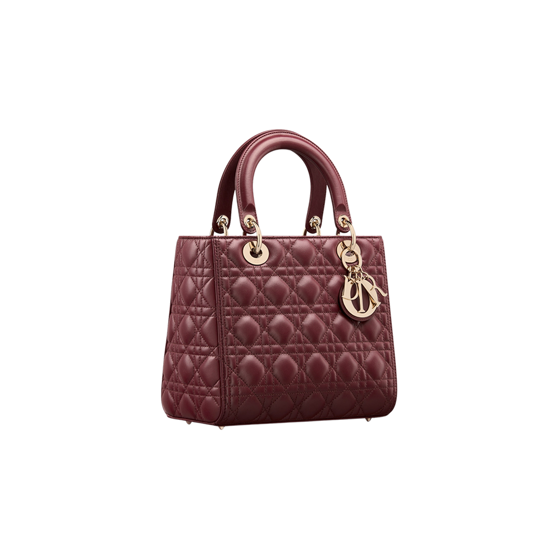 Dior Medium Lady Bag Burgundy 상세 이미지 2