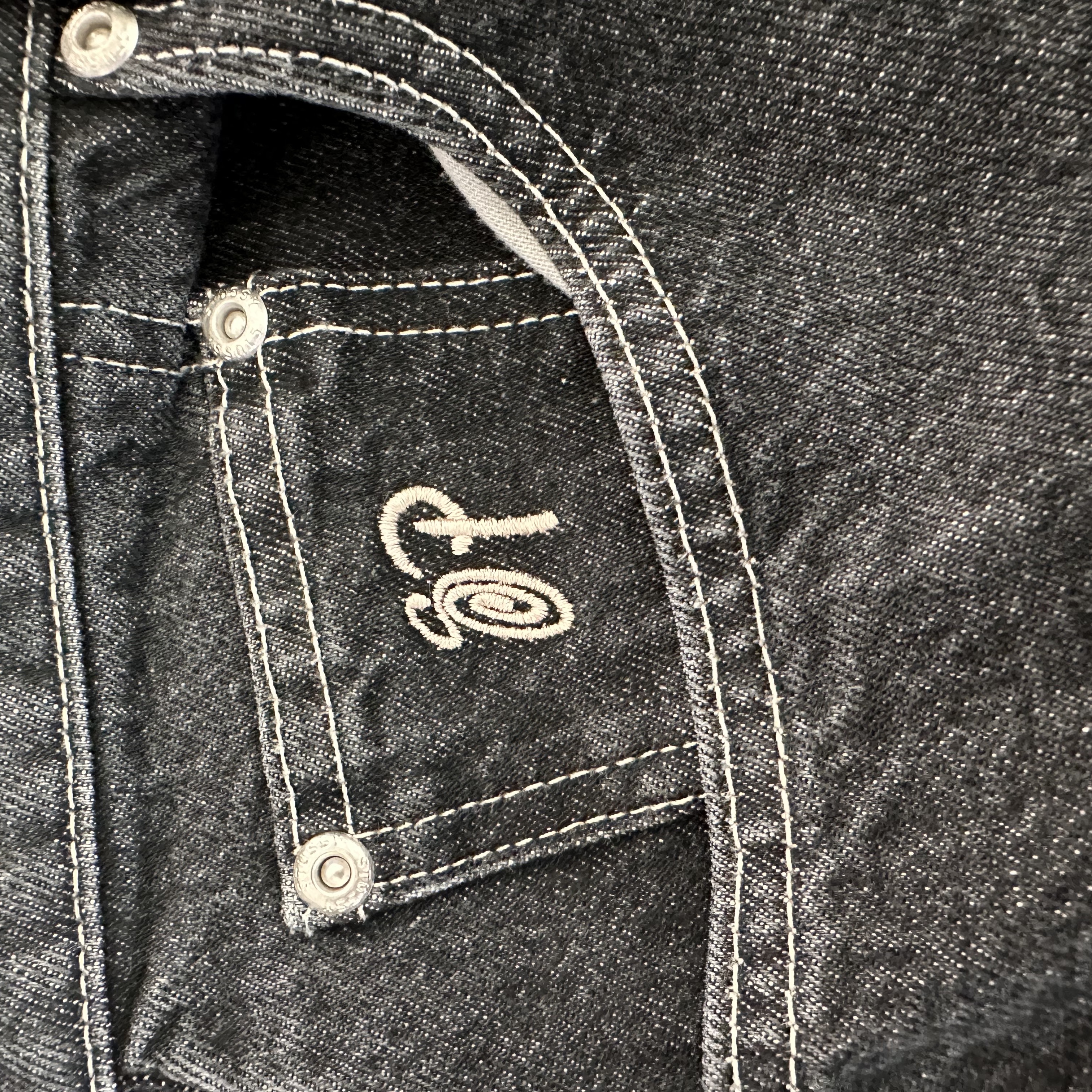 Stussy x Patta Big OL' Jean Black 착용 스타일 - 5
