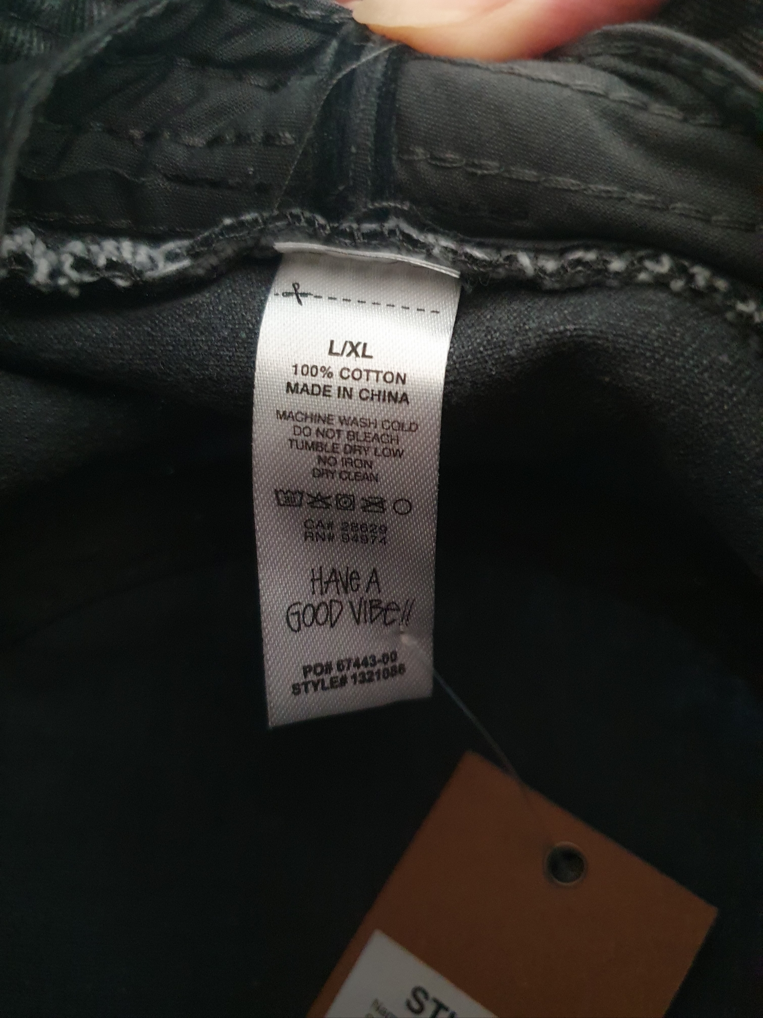 Stussy Washed Stock Bucket Hat Charcoal 착용 스타일 - 6