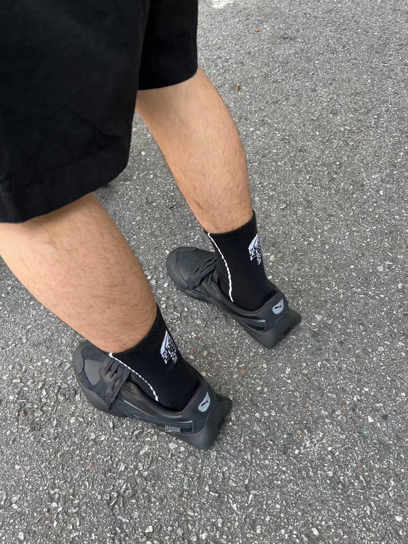 Puma Vaderon Black 착용 스타일 - 2